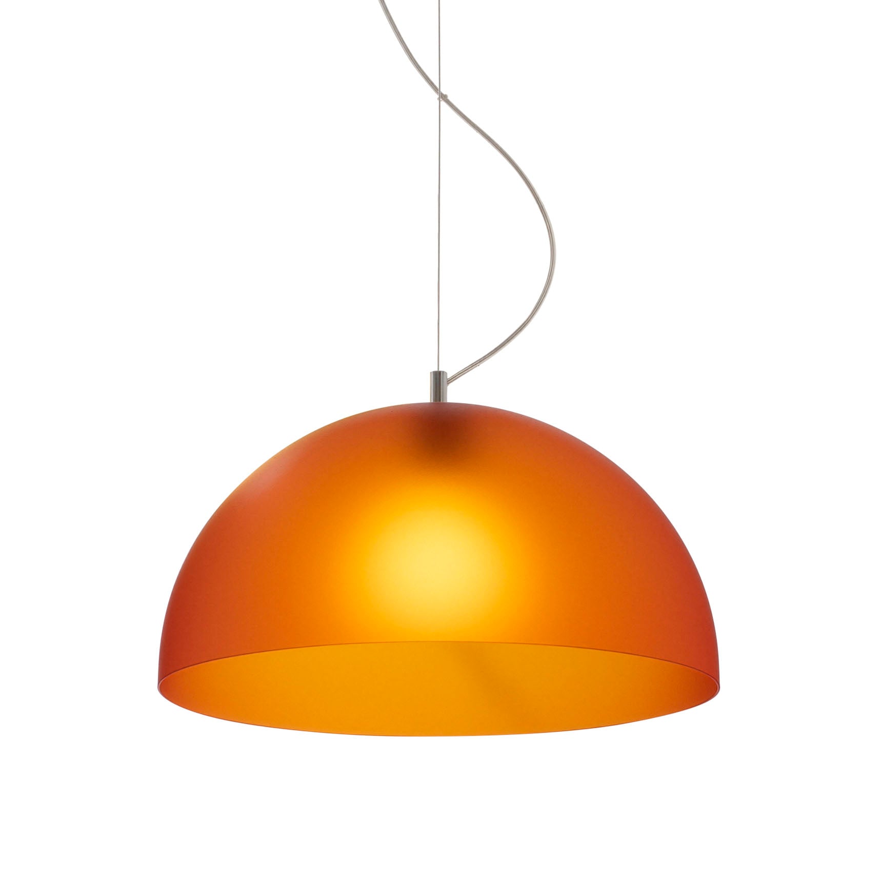 BUBBLES Pendant Lamp in Orange