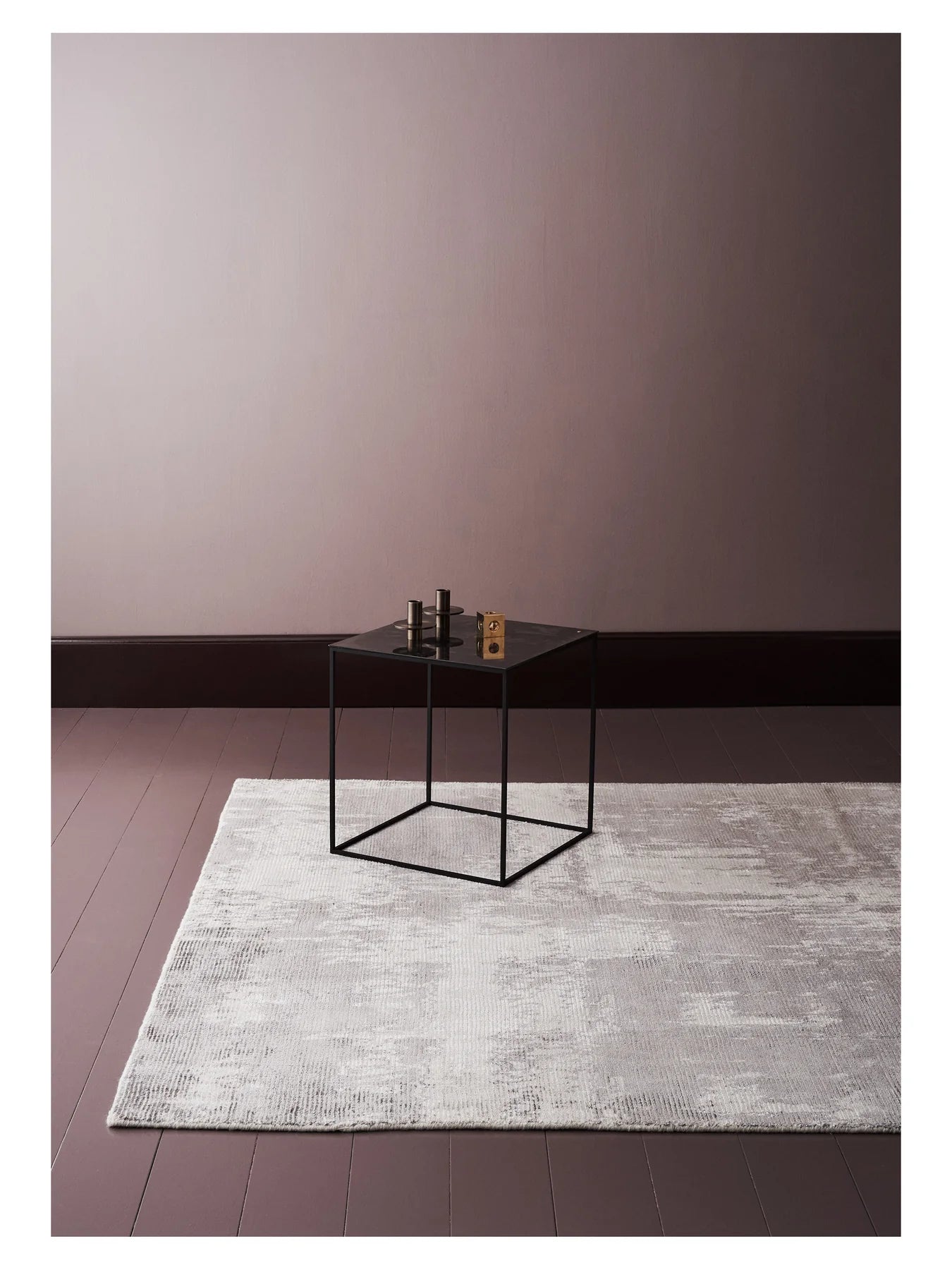 FULLER Rug - OCEAN gray-blue