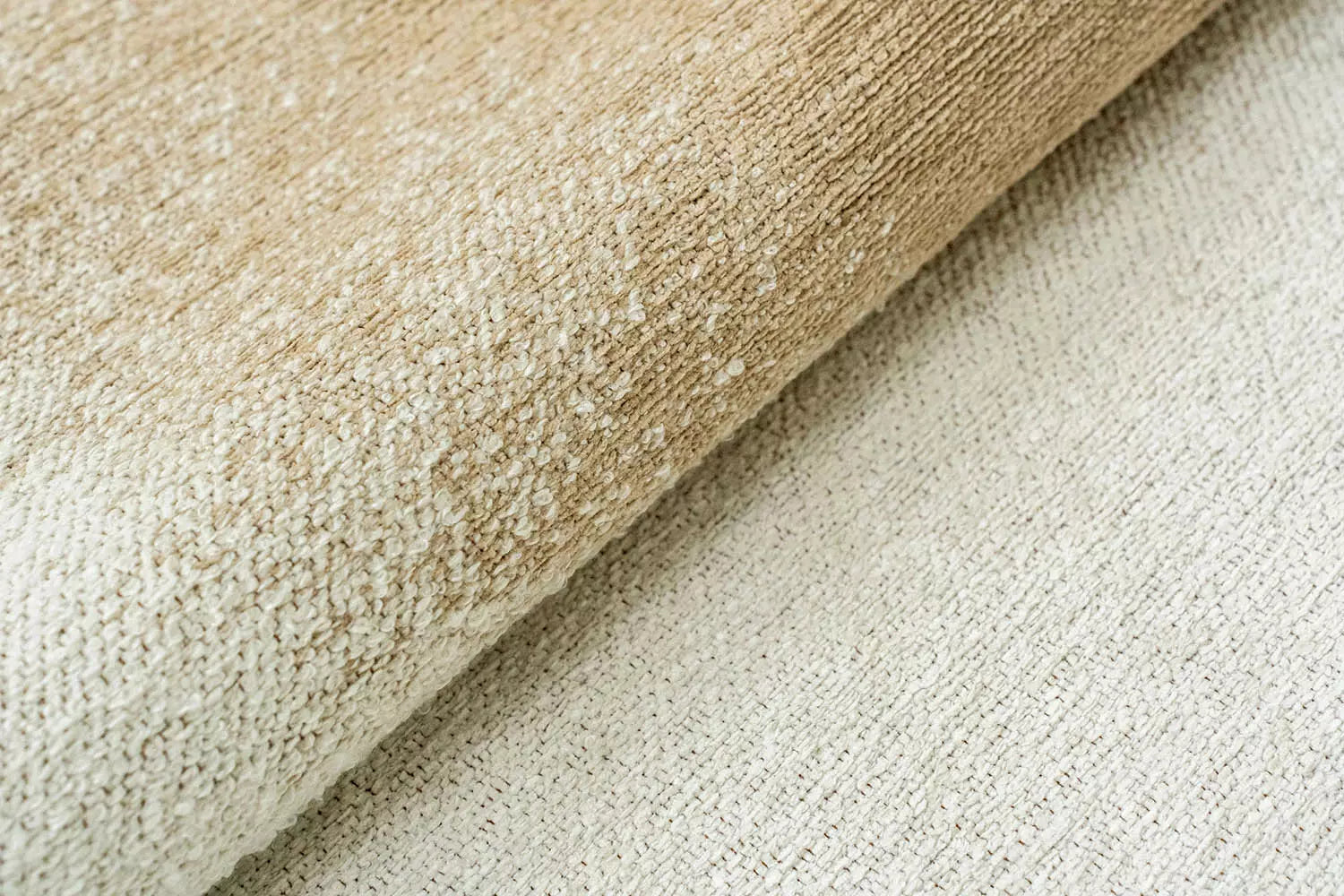 Teppich DROP weiß mit Creme