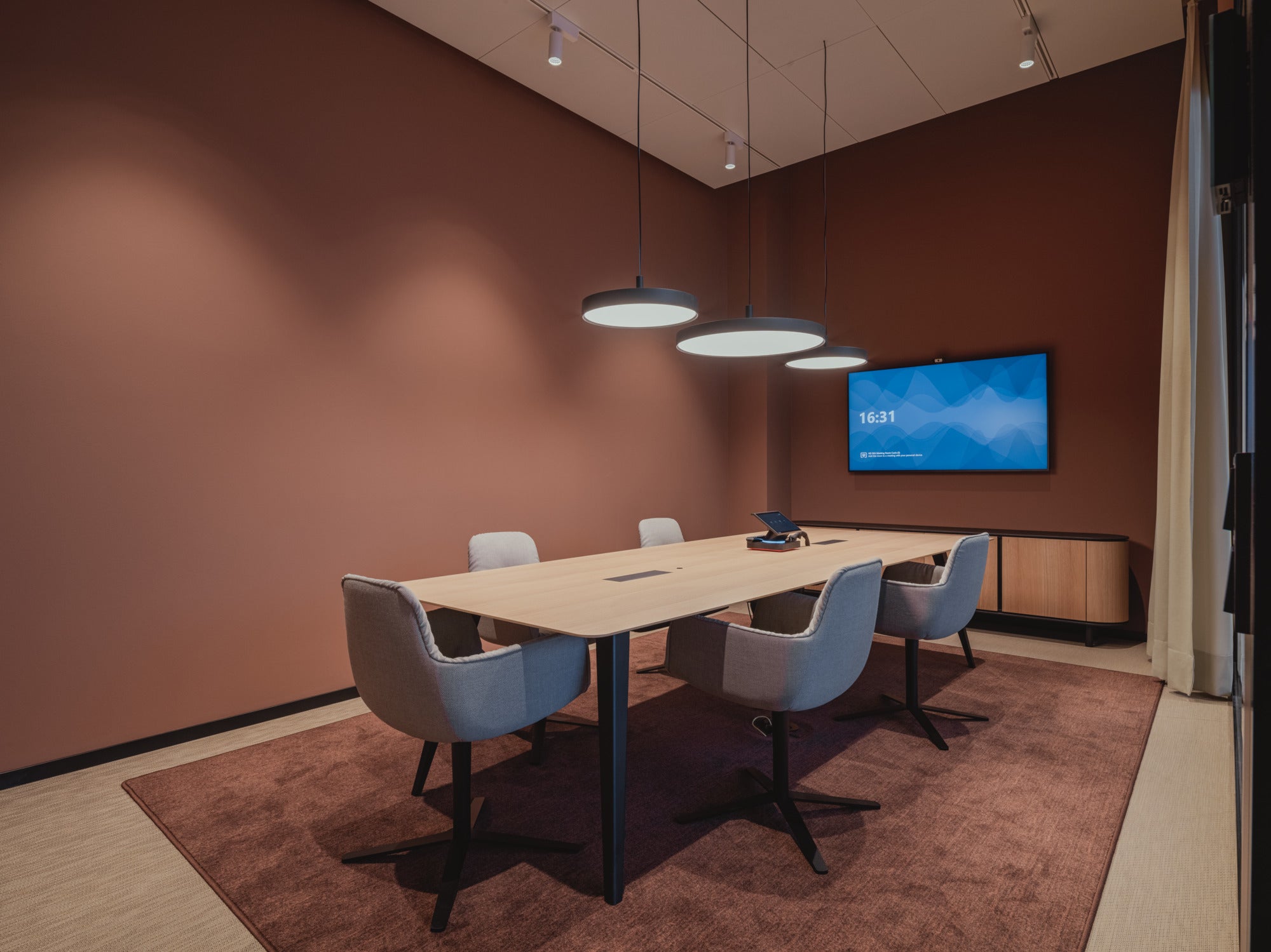 LP SLIM Pendant Lamp Raw Aluminum