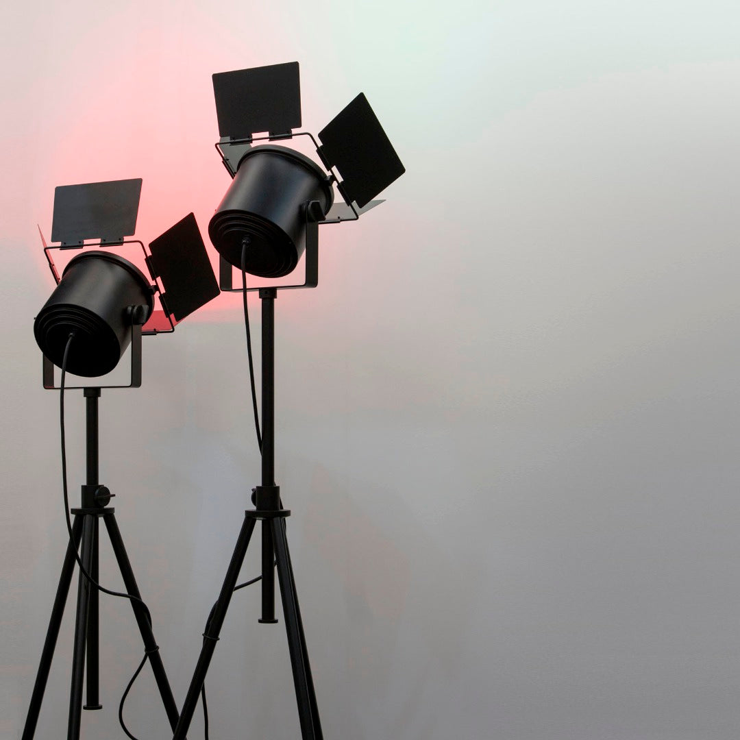 Lampa podłogowa SPOTTÒ czarny