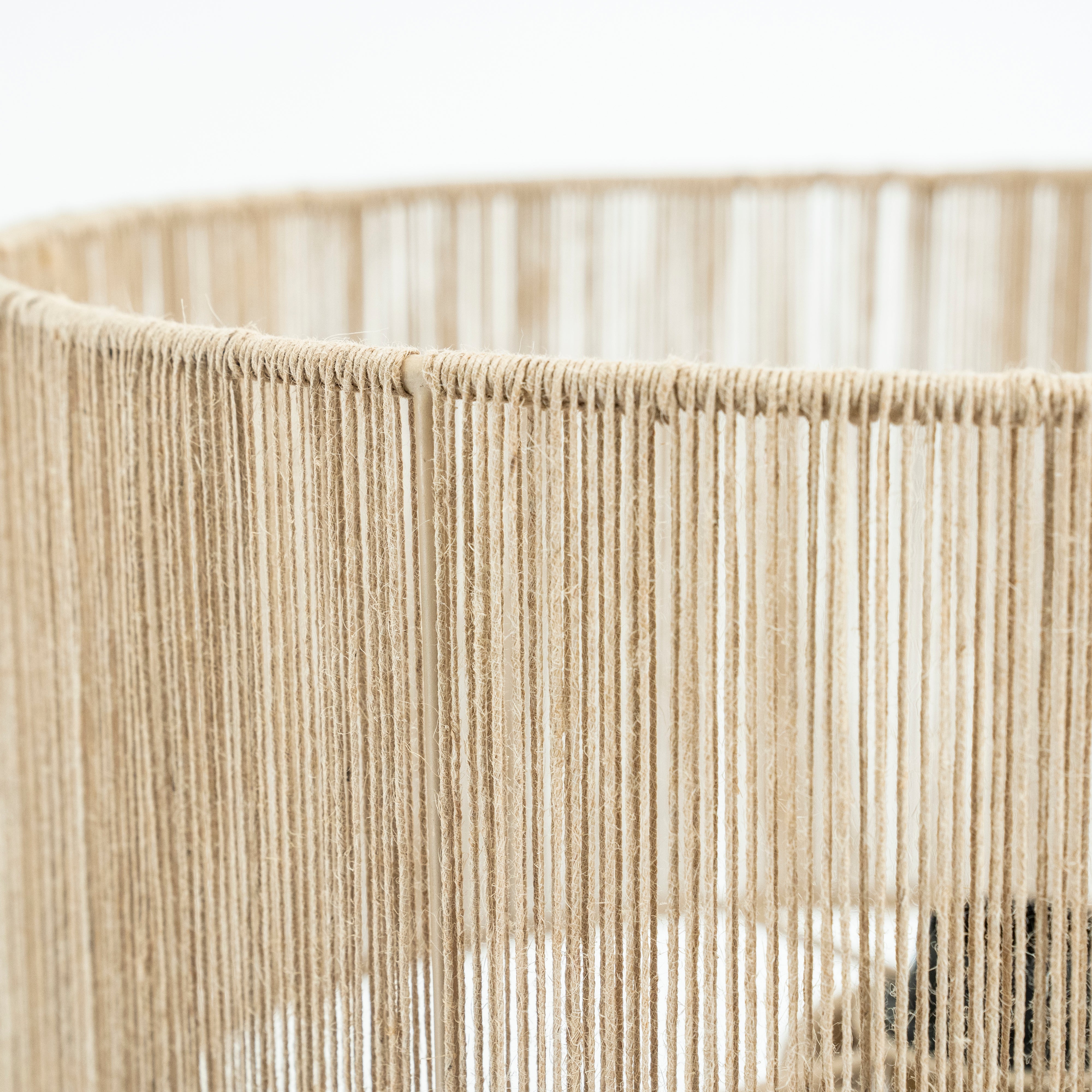 Tischlampe OSHU Jute