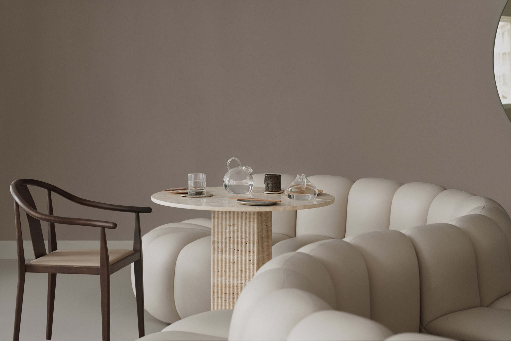 Upholstered Chair SHANGHAI Ash Wood