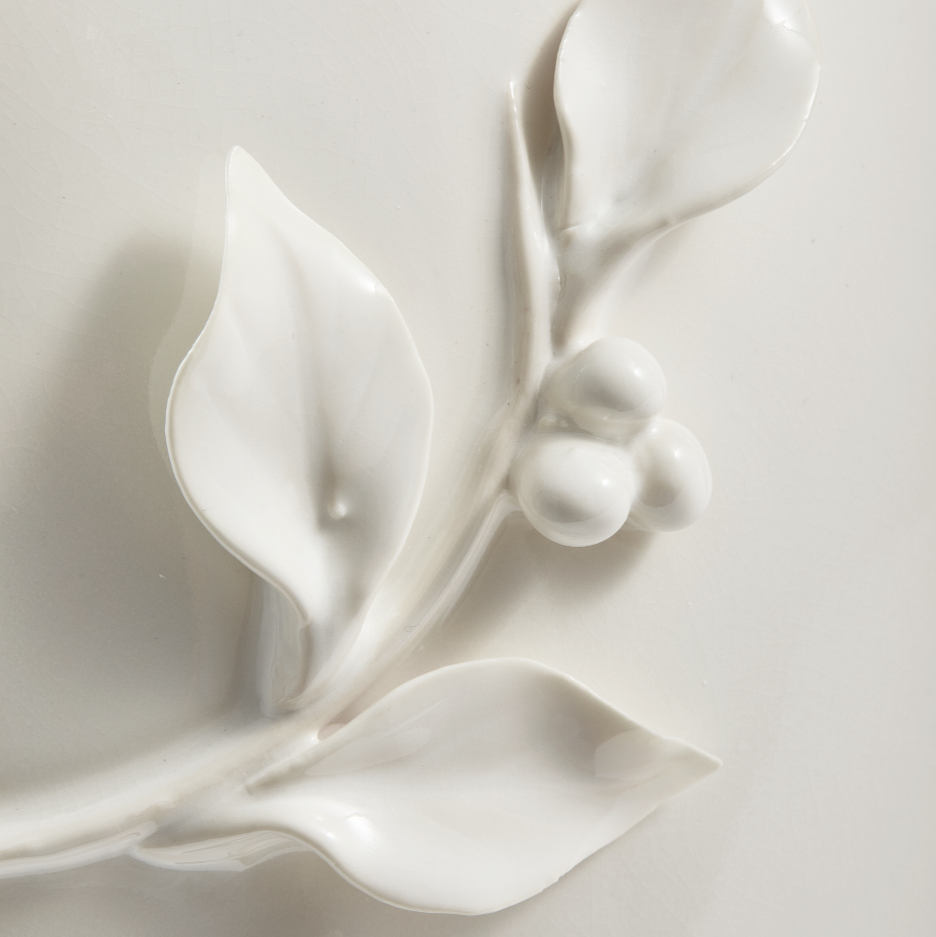 Wazon 3D VÖGEL weiß