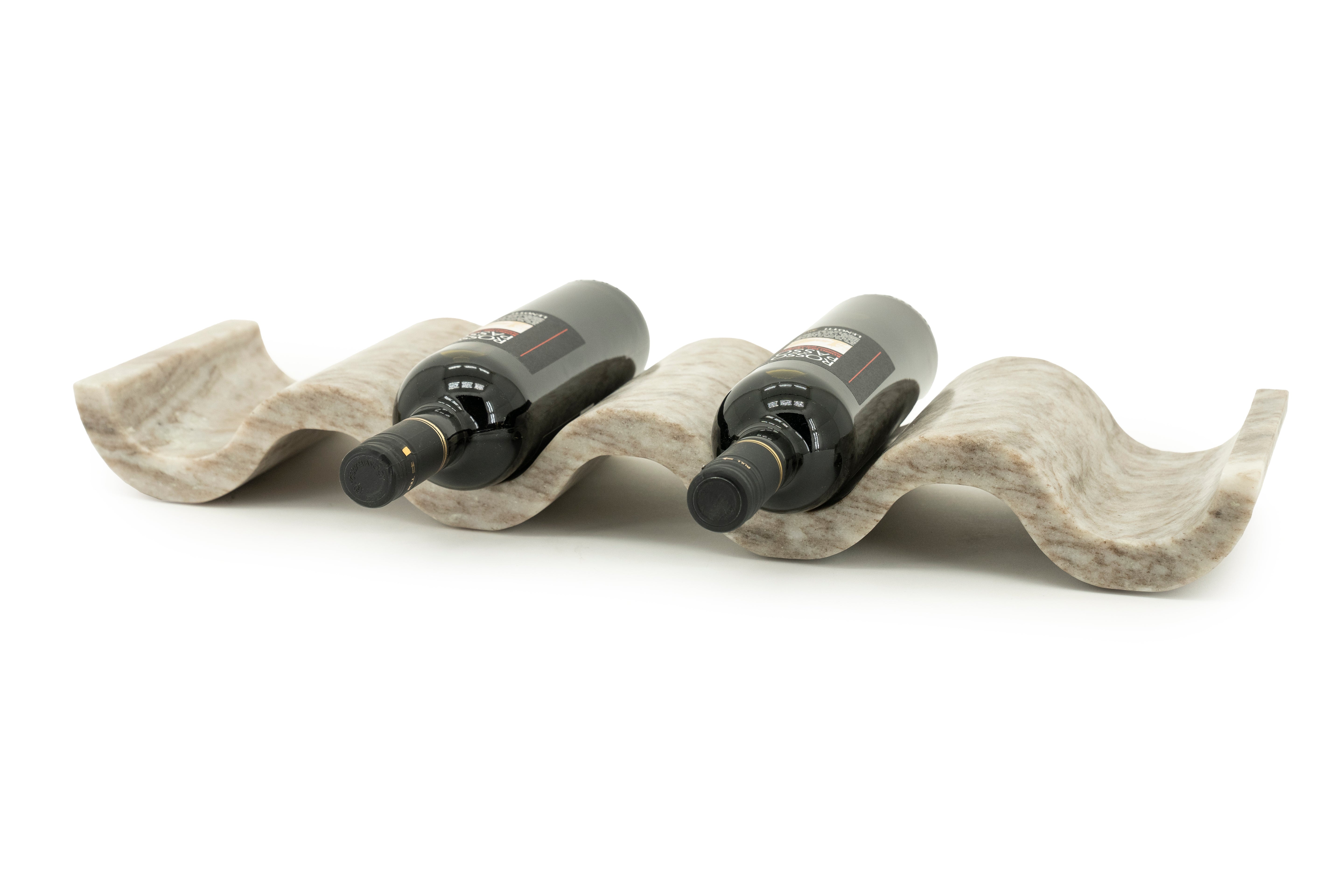 Weinständer AIREN grauer Marmor