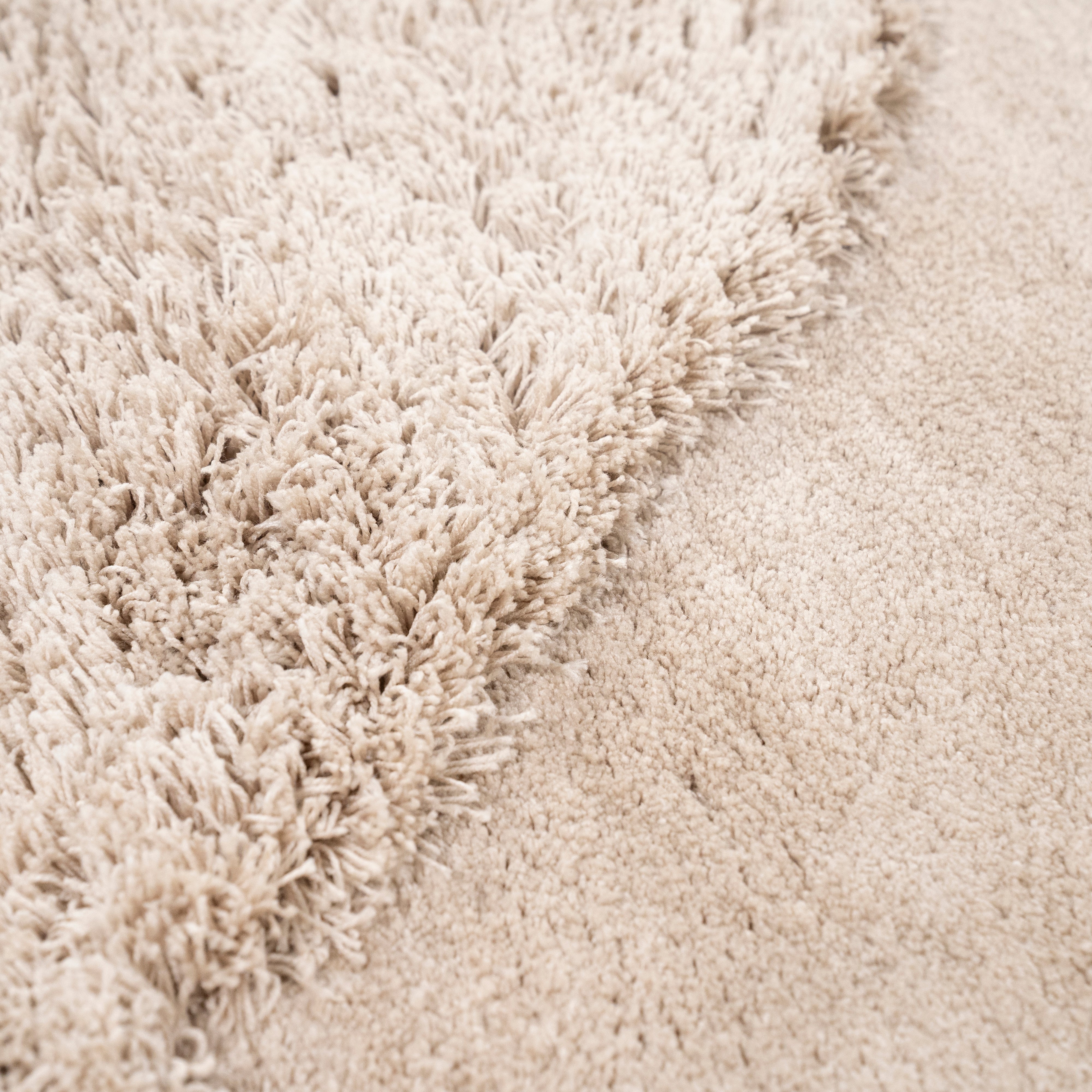 Oval rug PRAIA beige