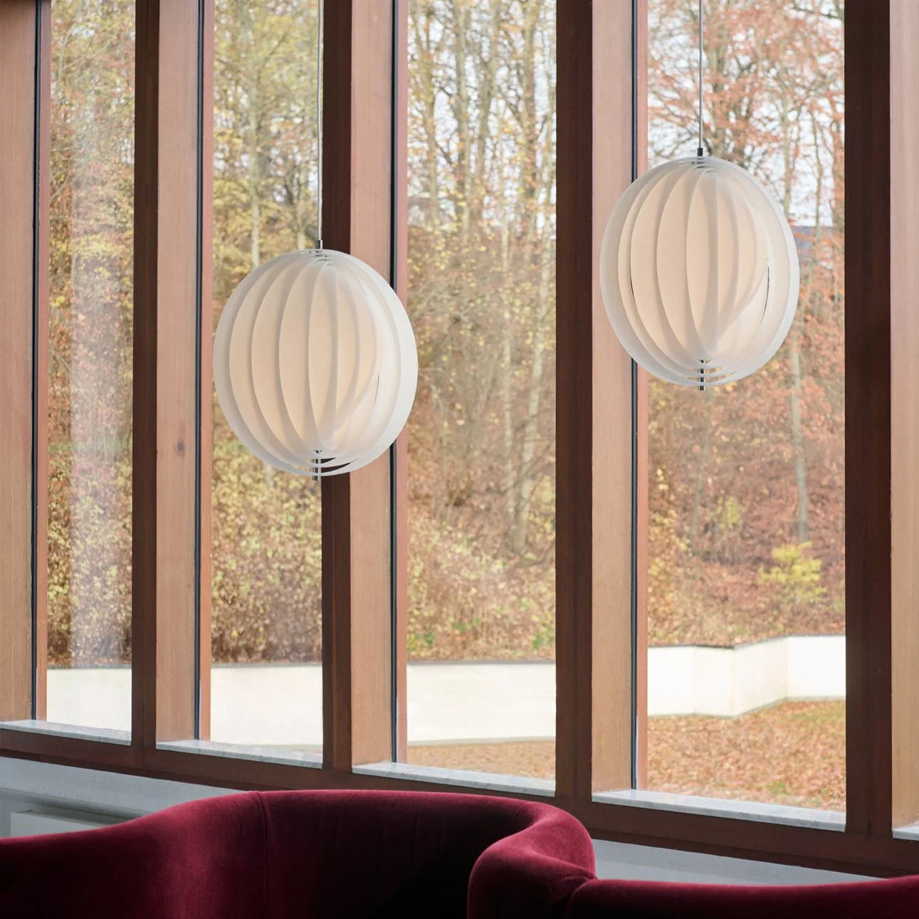 Lampa wisząca MOON opal – Verpan