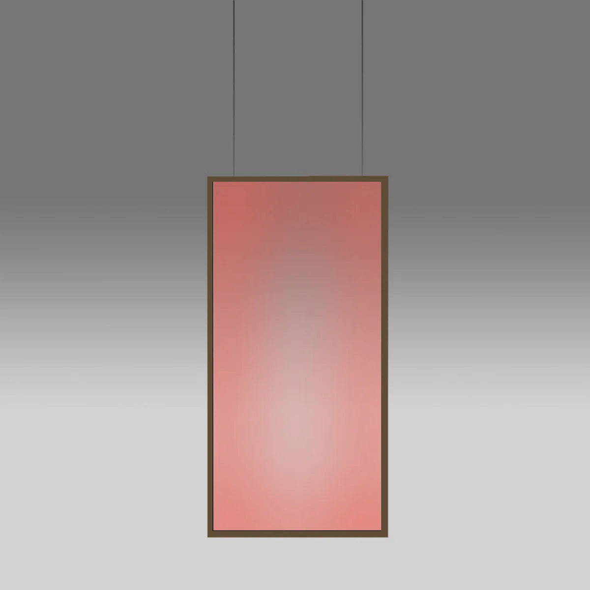 DISCOVERY SPACE RECTANGULAR Pendant Lamp Brown