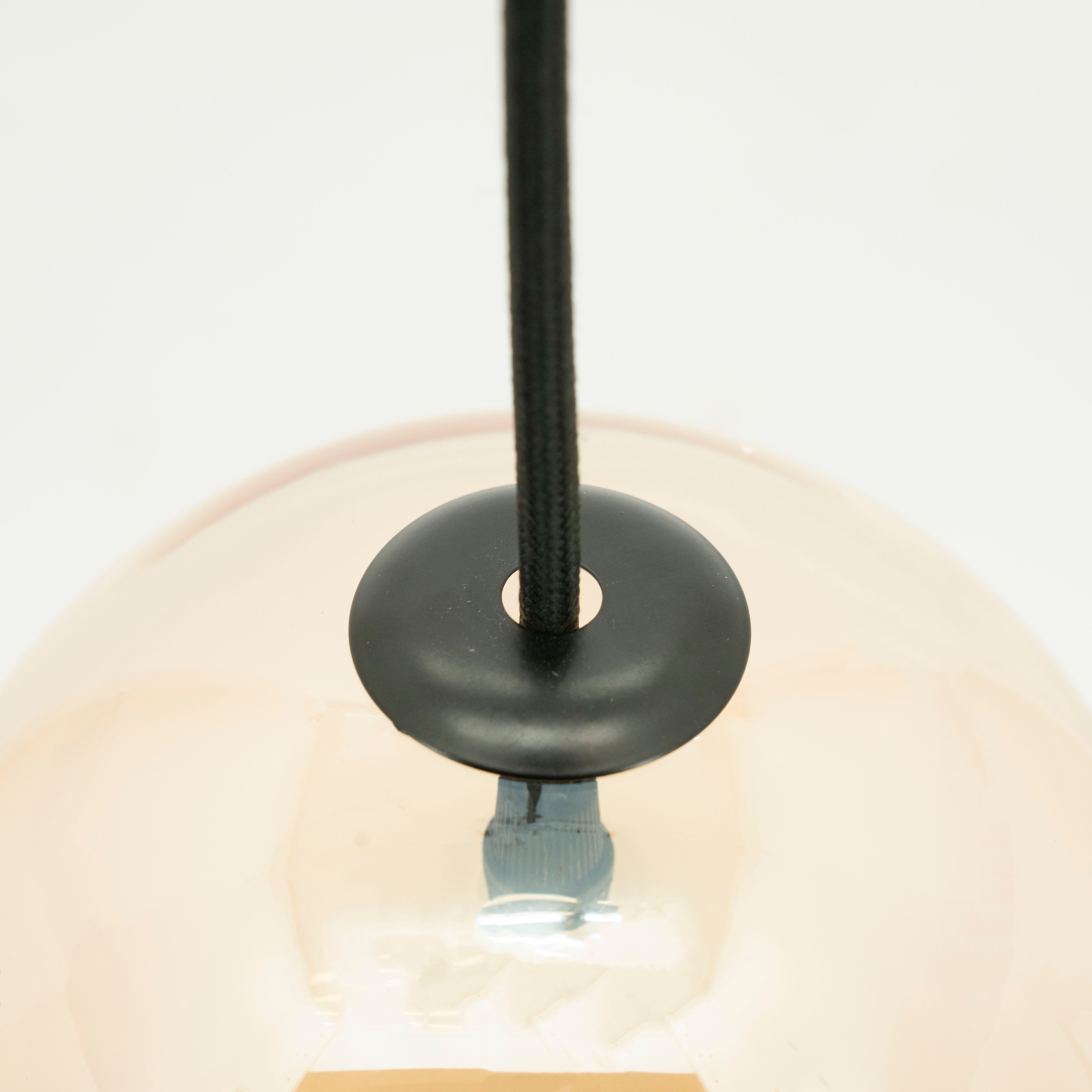 Glaskronleuchter SHONA gold