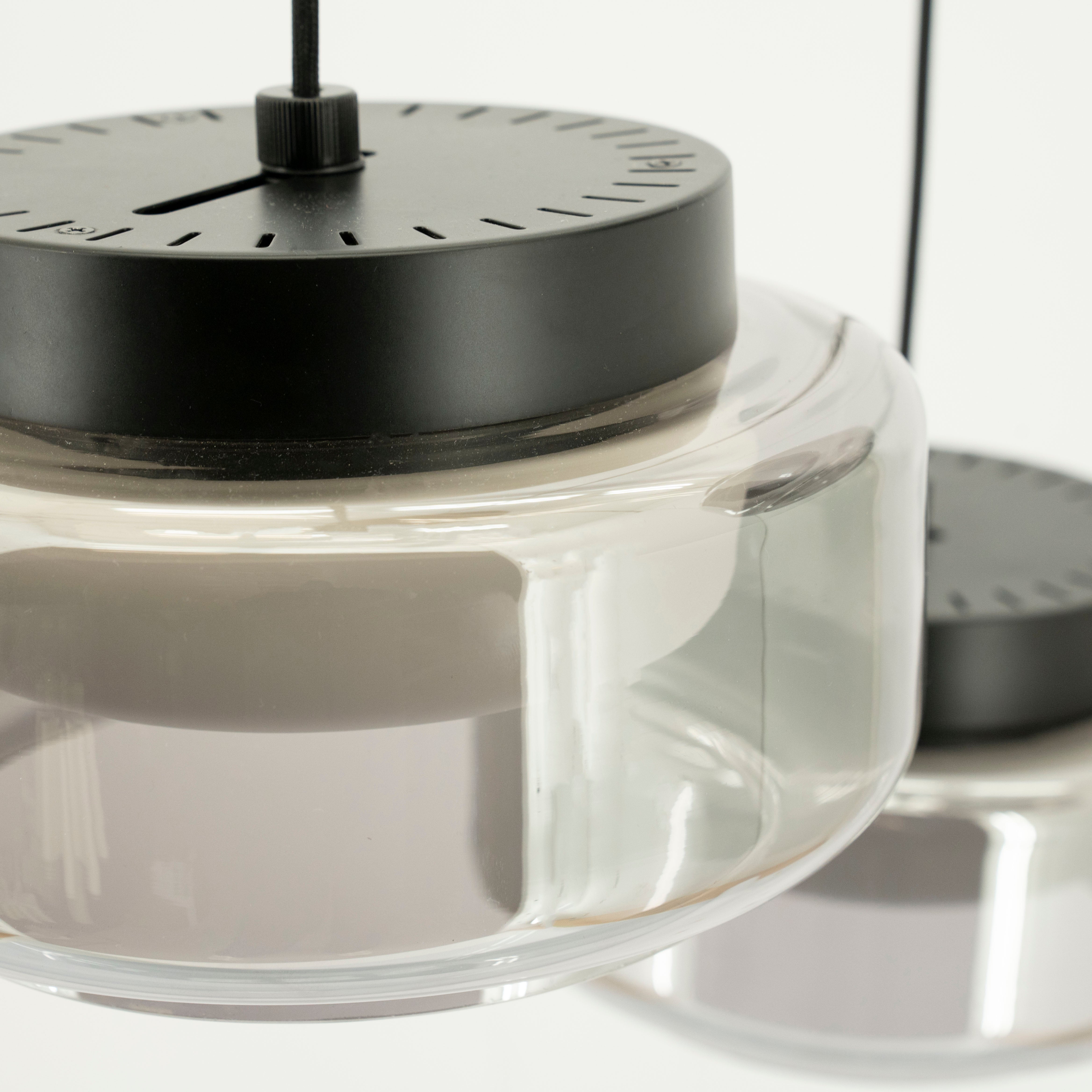 PIVOT glass chandelier