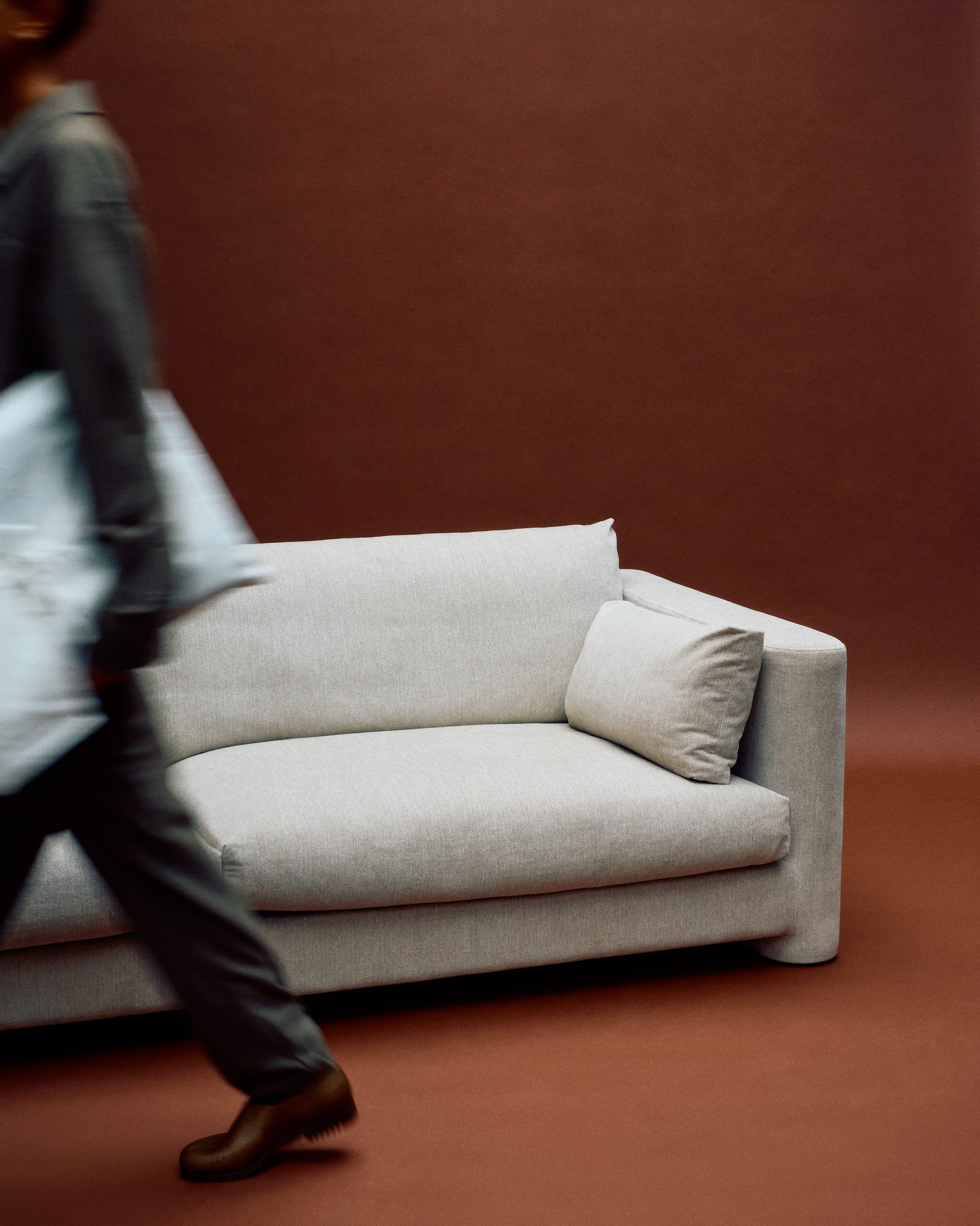 ION upholstered 3-seater sofa