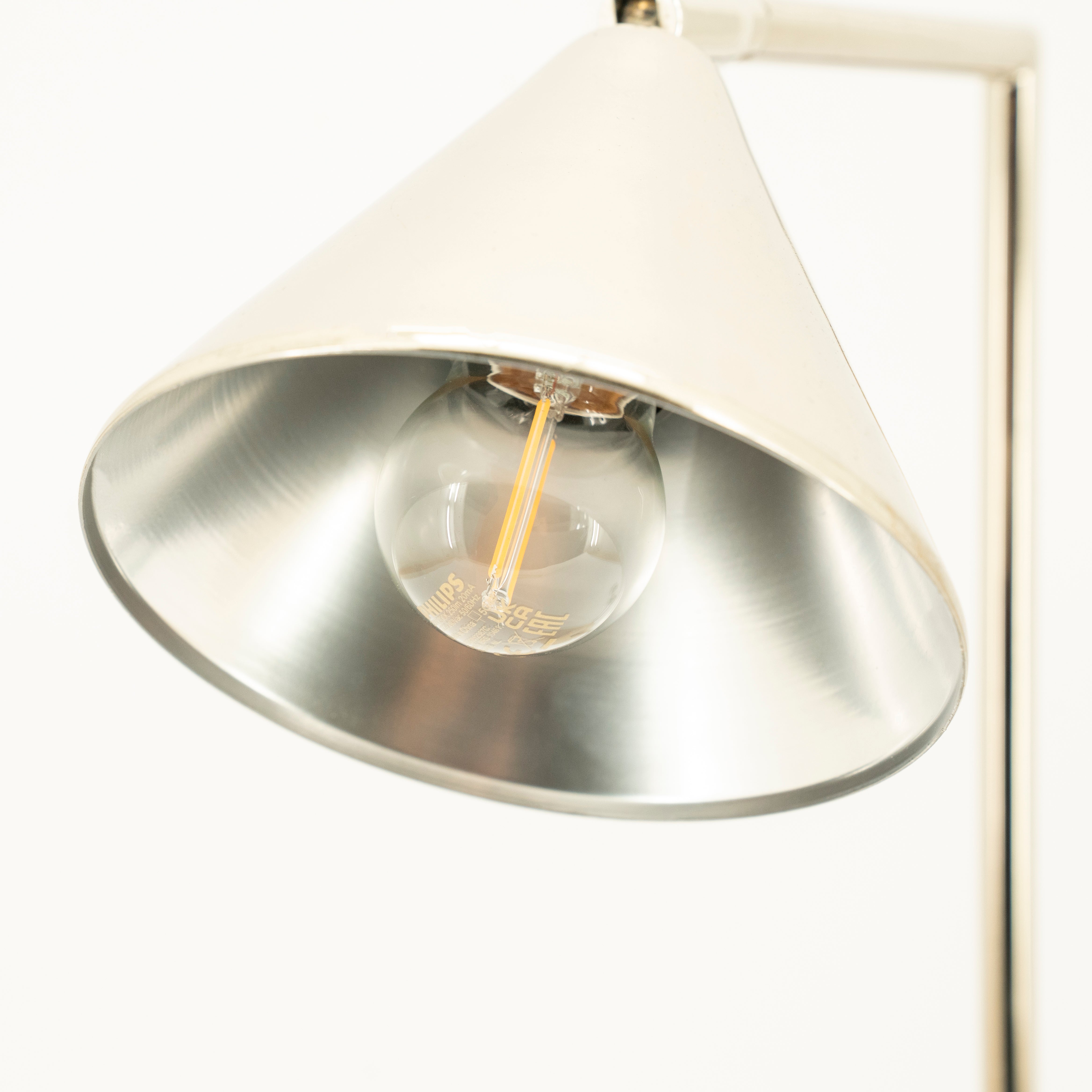 Tischlampe LUMINA beige Marmor