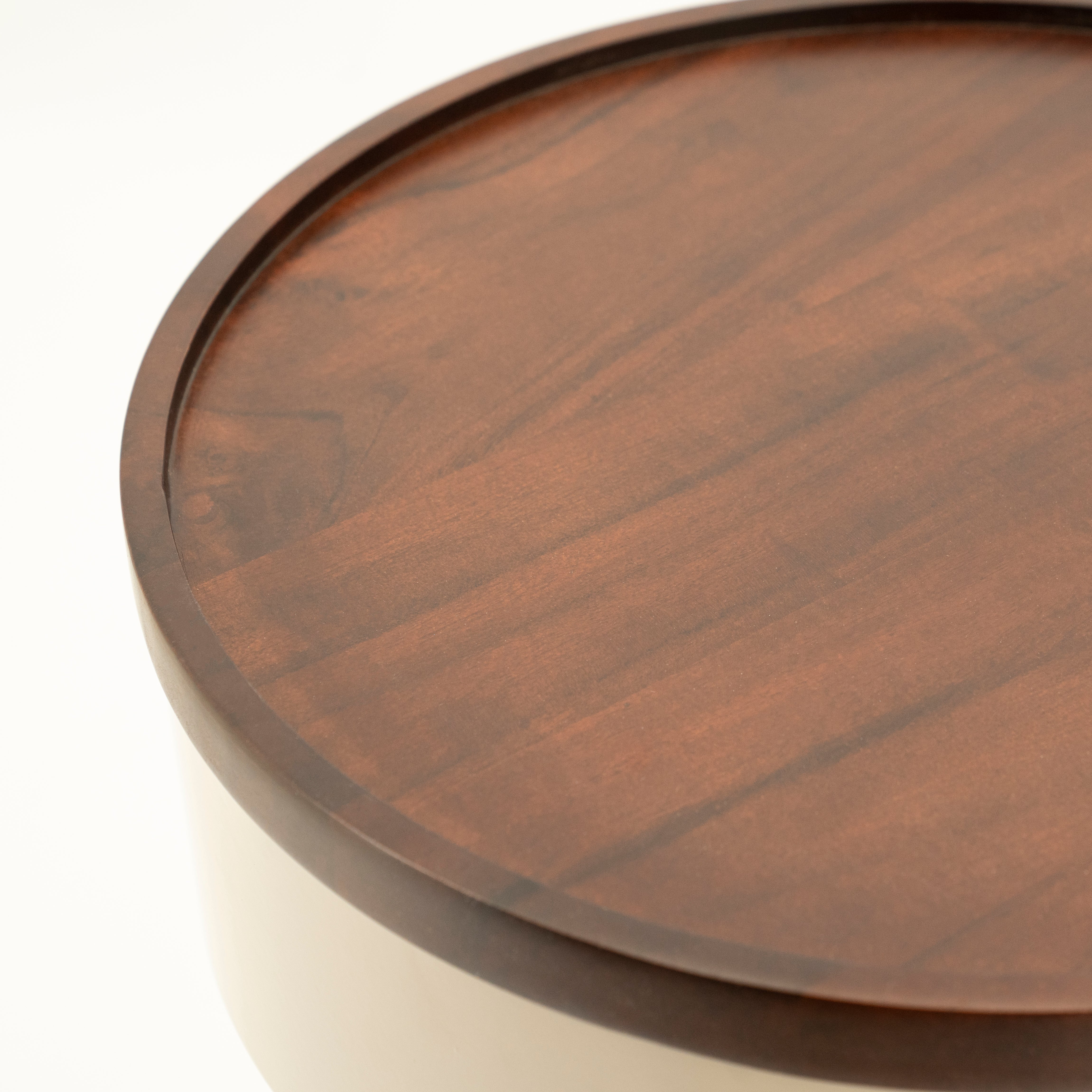 Beige side table TONDO