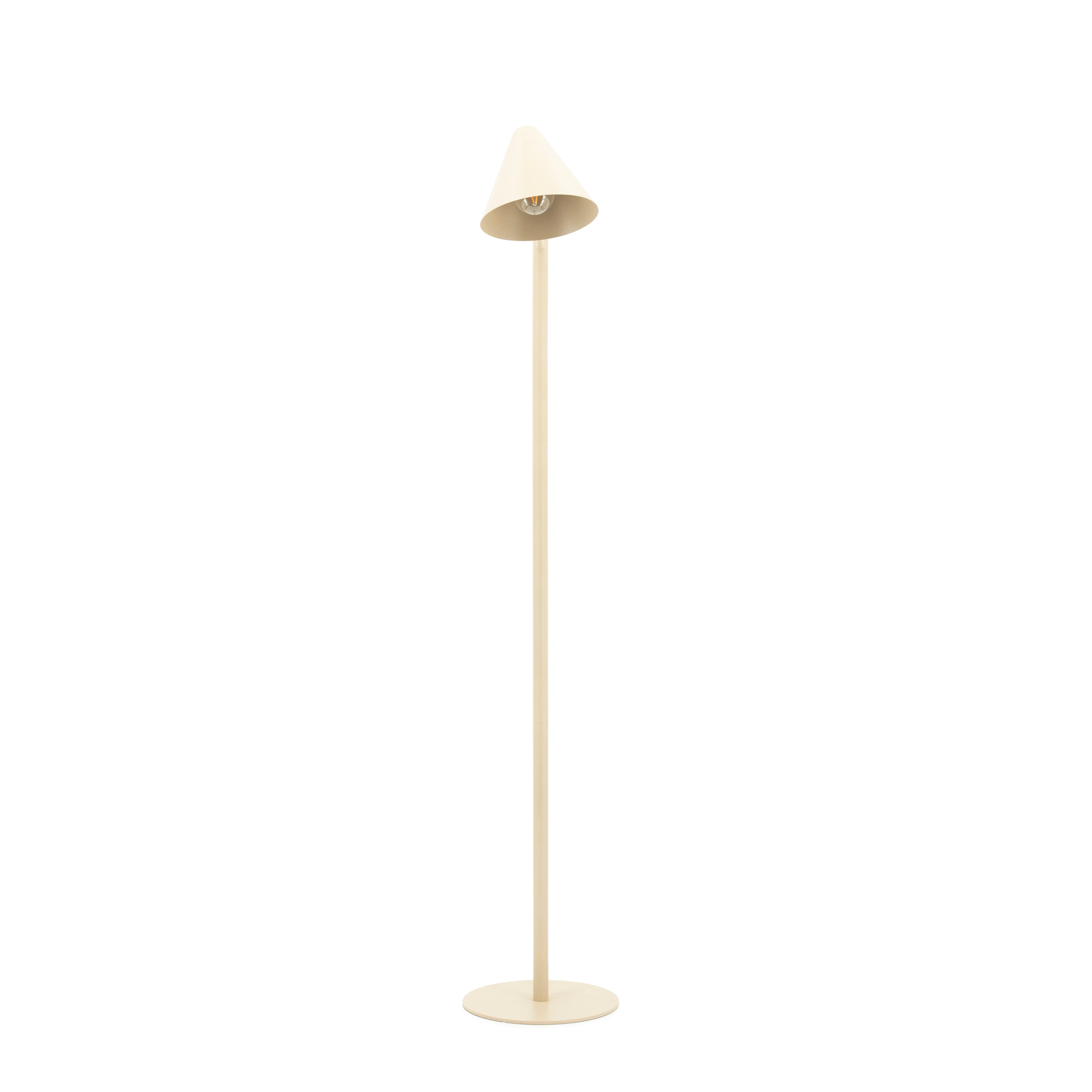 Stehlampe CAPA cremefarben