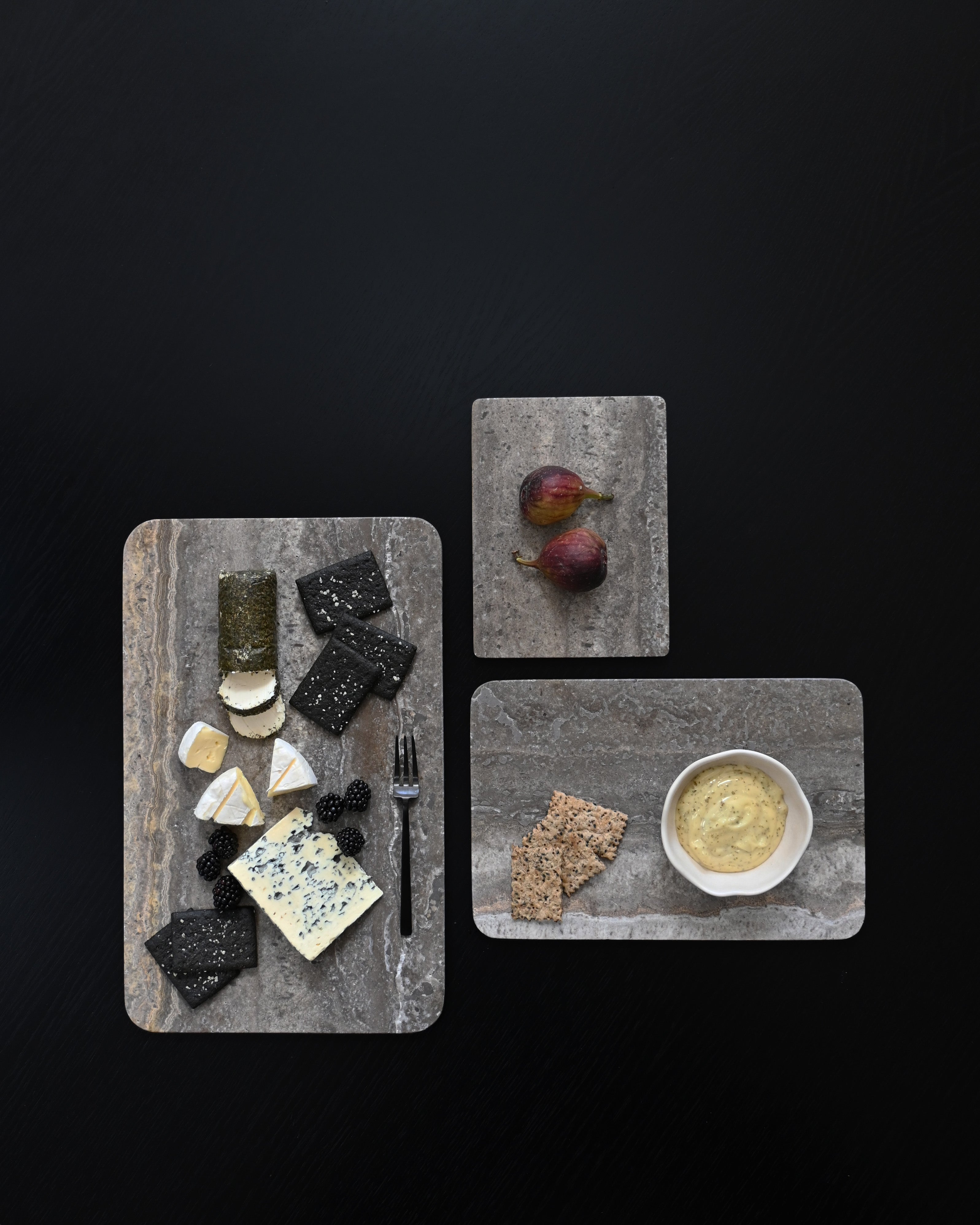 KOGEI black dessert fork set