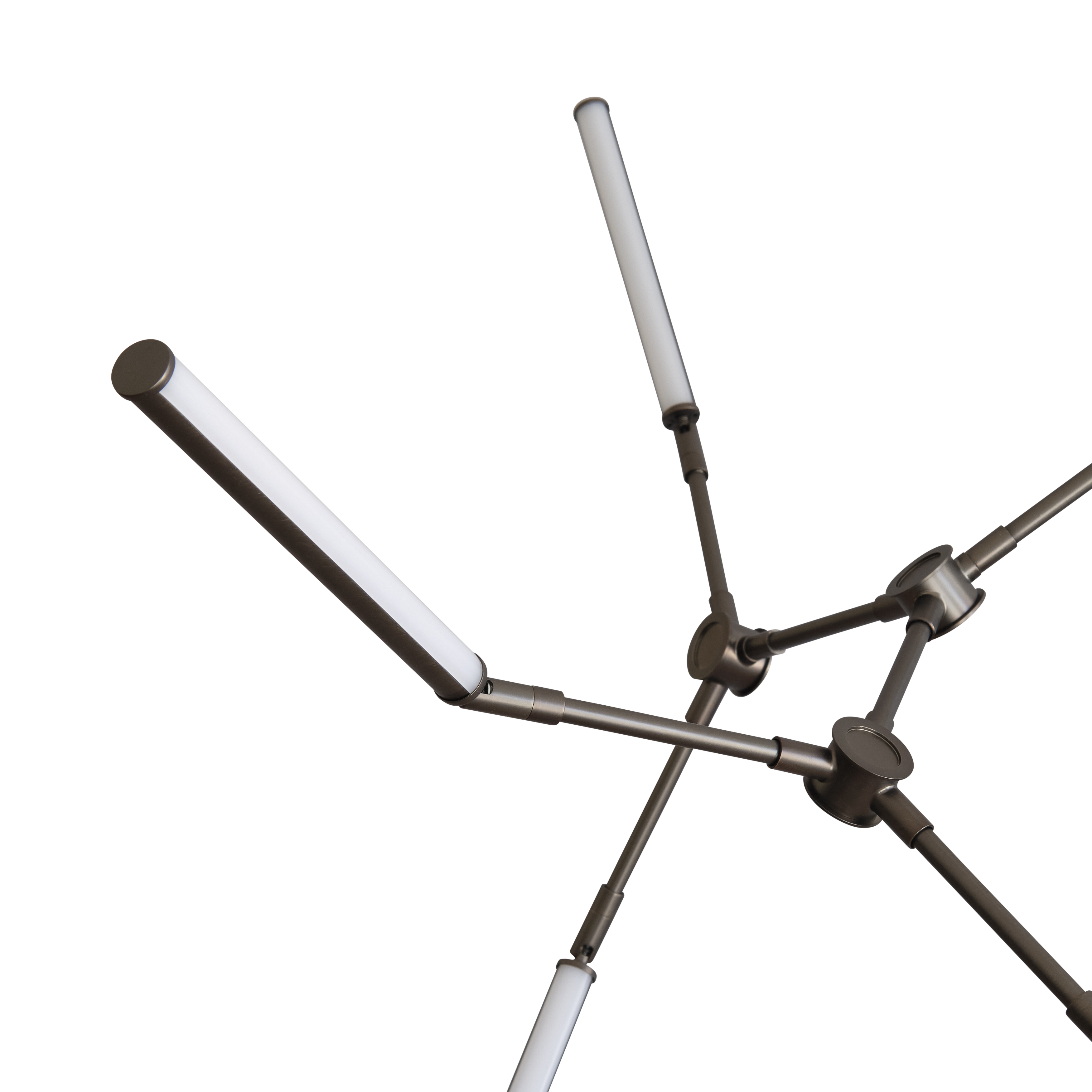 Kronleuchter STICK braun