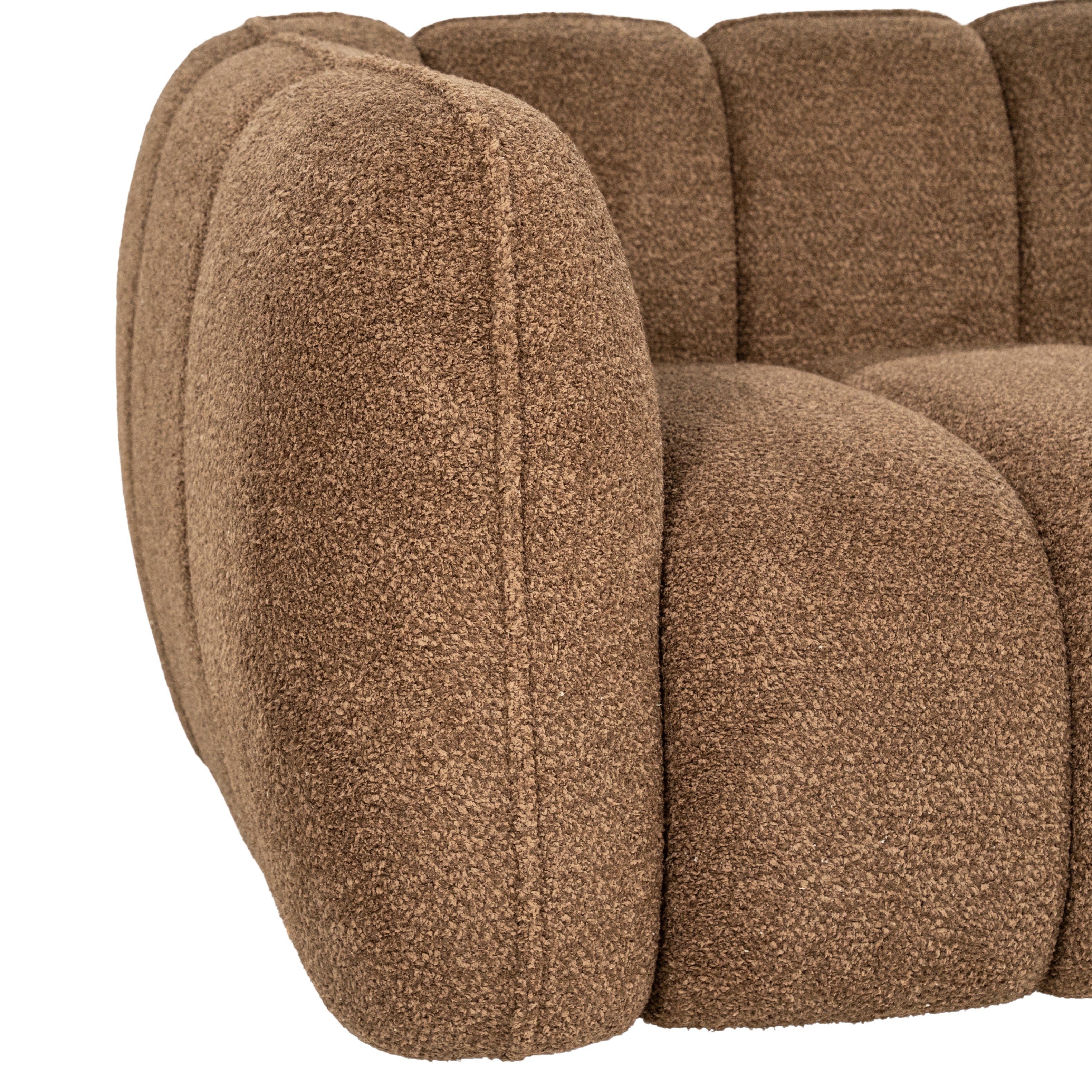 Sofa CUBETTO brązowy
