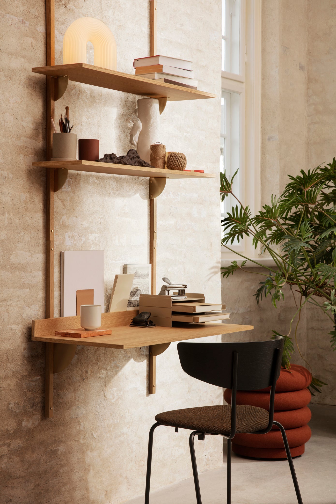 Chair Herman black beech veneer