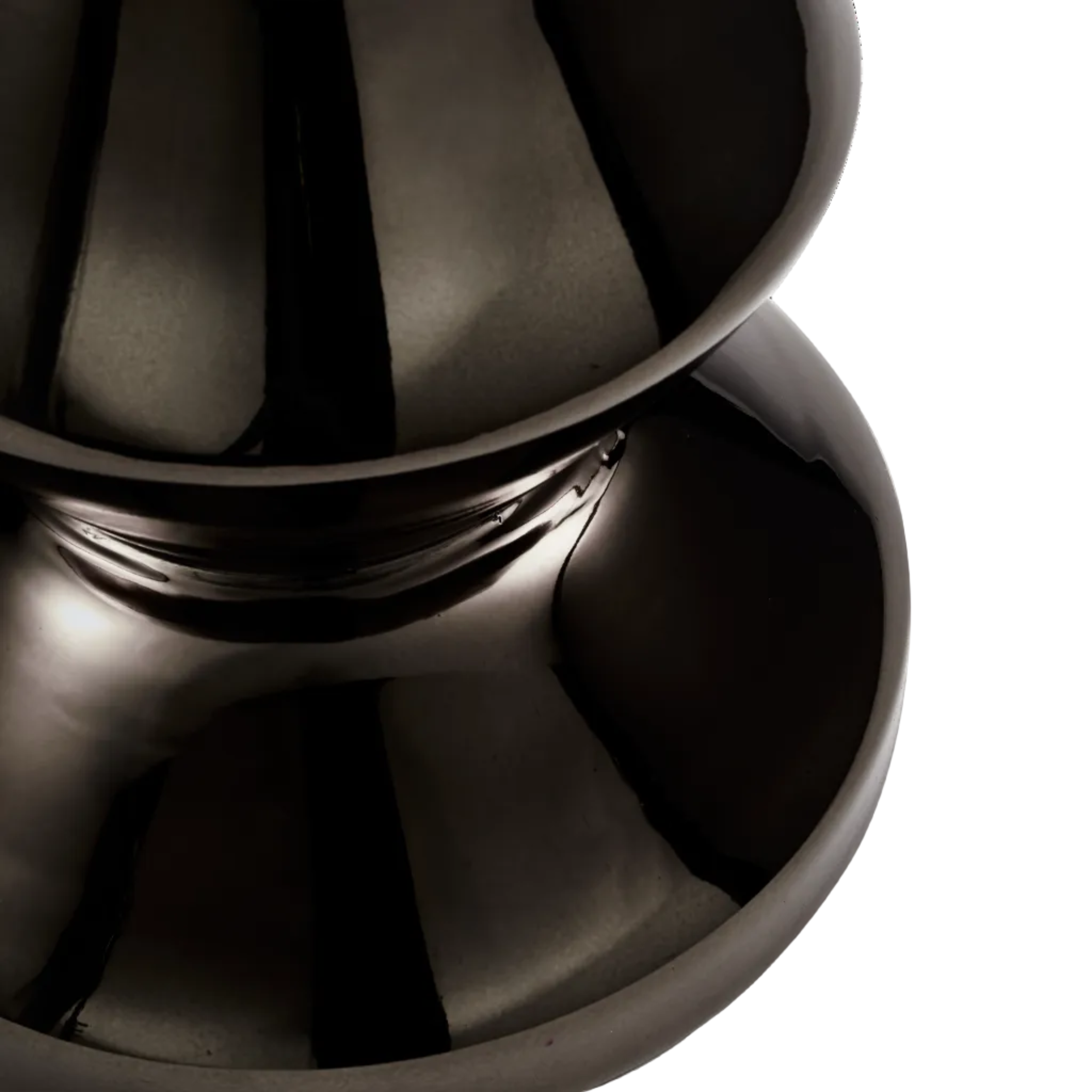 Hocker ZIG ZAG METALL schwarz