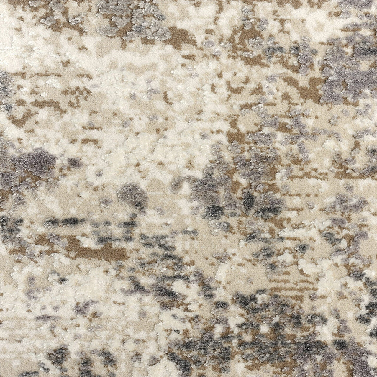 Teppich ROYAL beige mit Braun und Grau