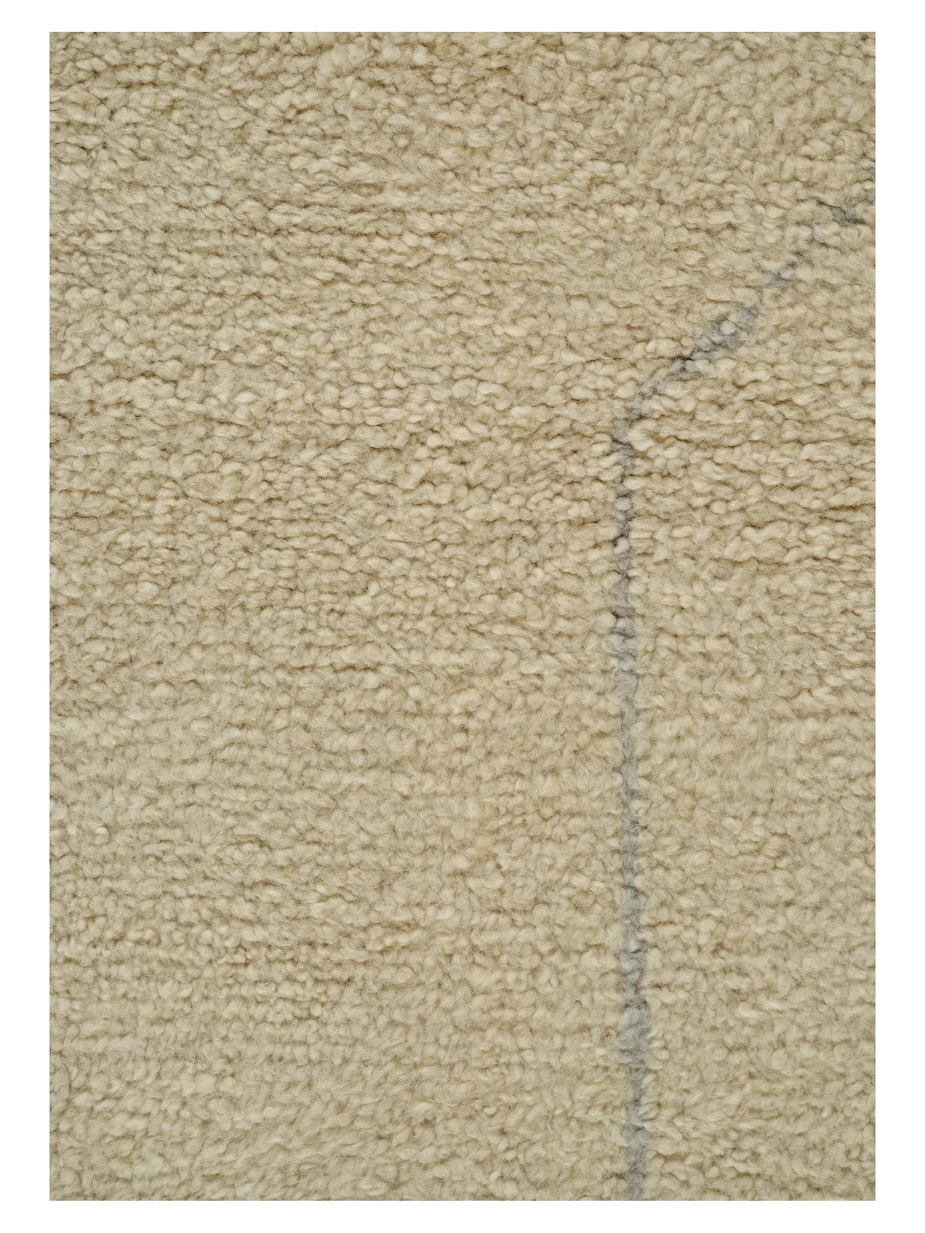 OPTICAL ECHO Rug - VANILLA beige