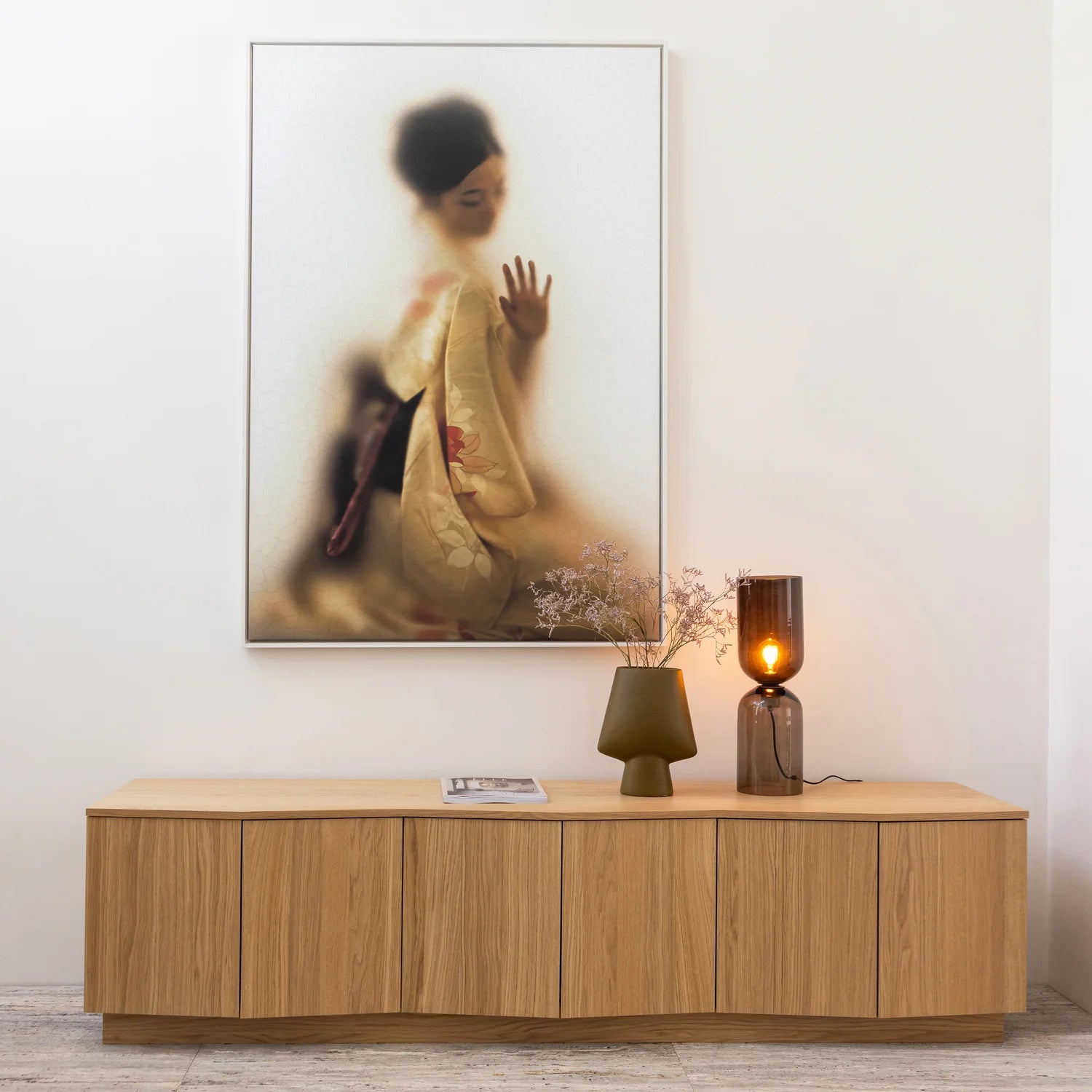 ZUMA TV cabinet oak veneer