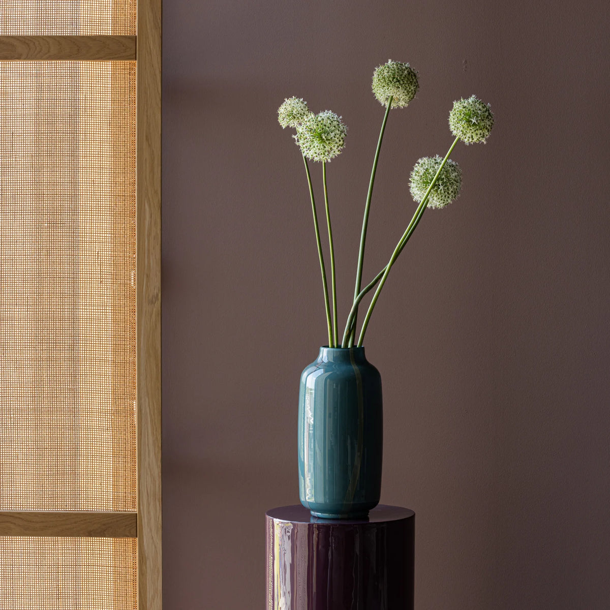 Vase SELENA blau