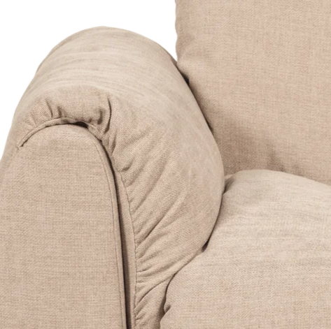 BAGGY modular sofa - left element in sand color