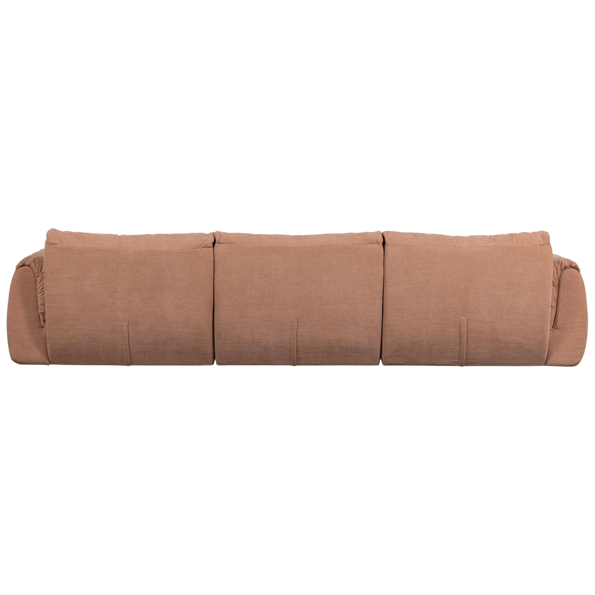 Sofa 3-osobowa BAGGY szenil tkany pudrowy róż – ujęcie 5