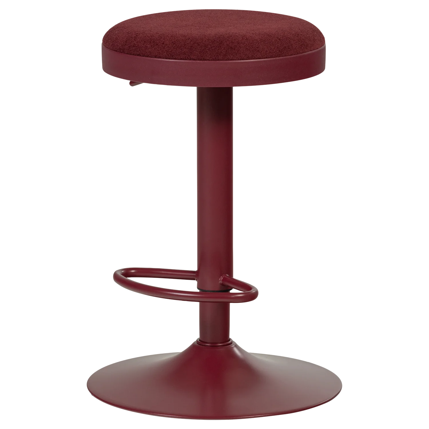 Verstellbarer Hocker MEVO weinrot
