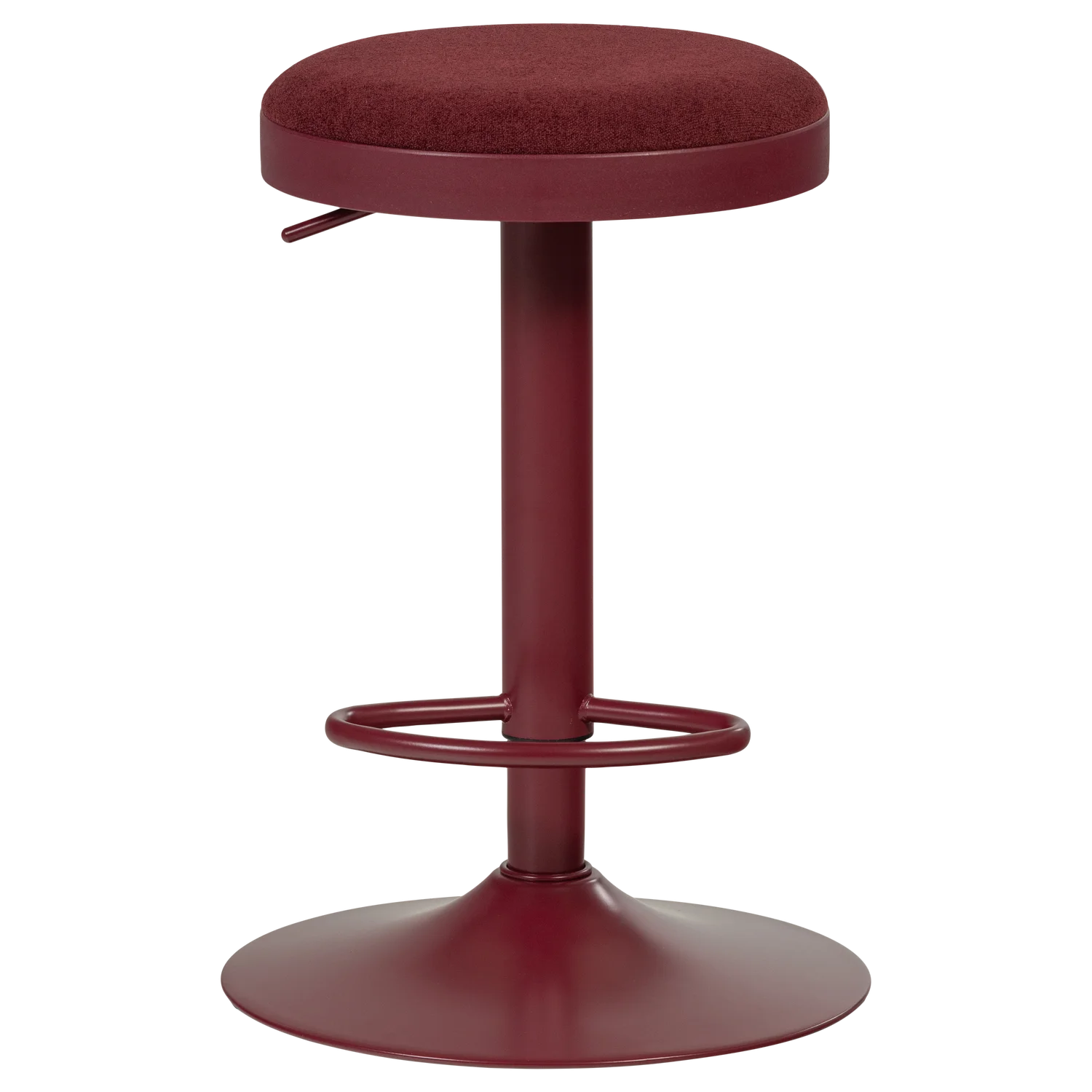 Verstellbarer Hocker MEVO weinrot