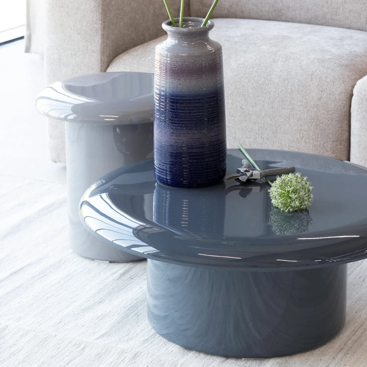Vase DECENNIA blau
