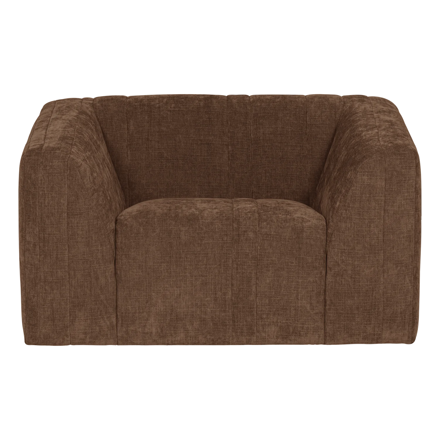 Sessel OMAIRE brauner Chenille
