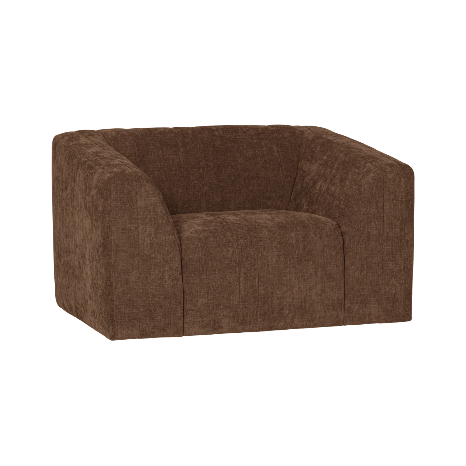 Sessel OMAIRE brauner Chenille