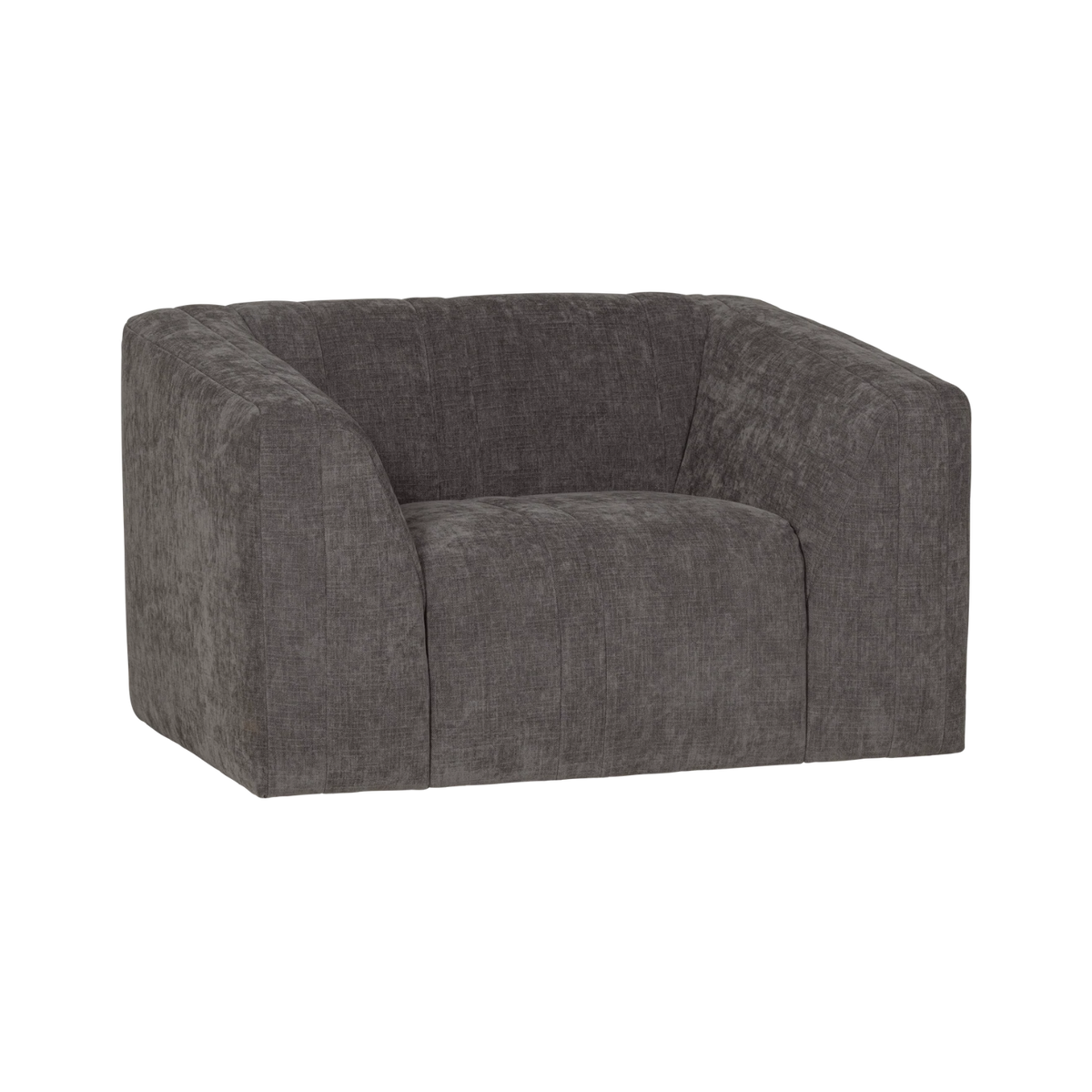 Sessel OMAIRE grauer Chenille