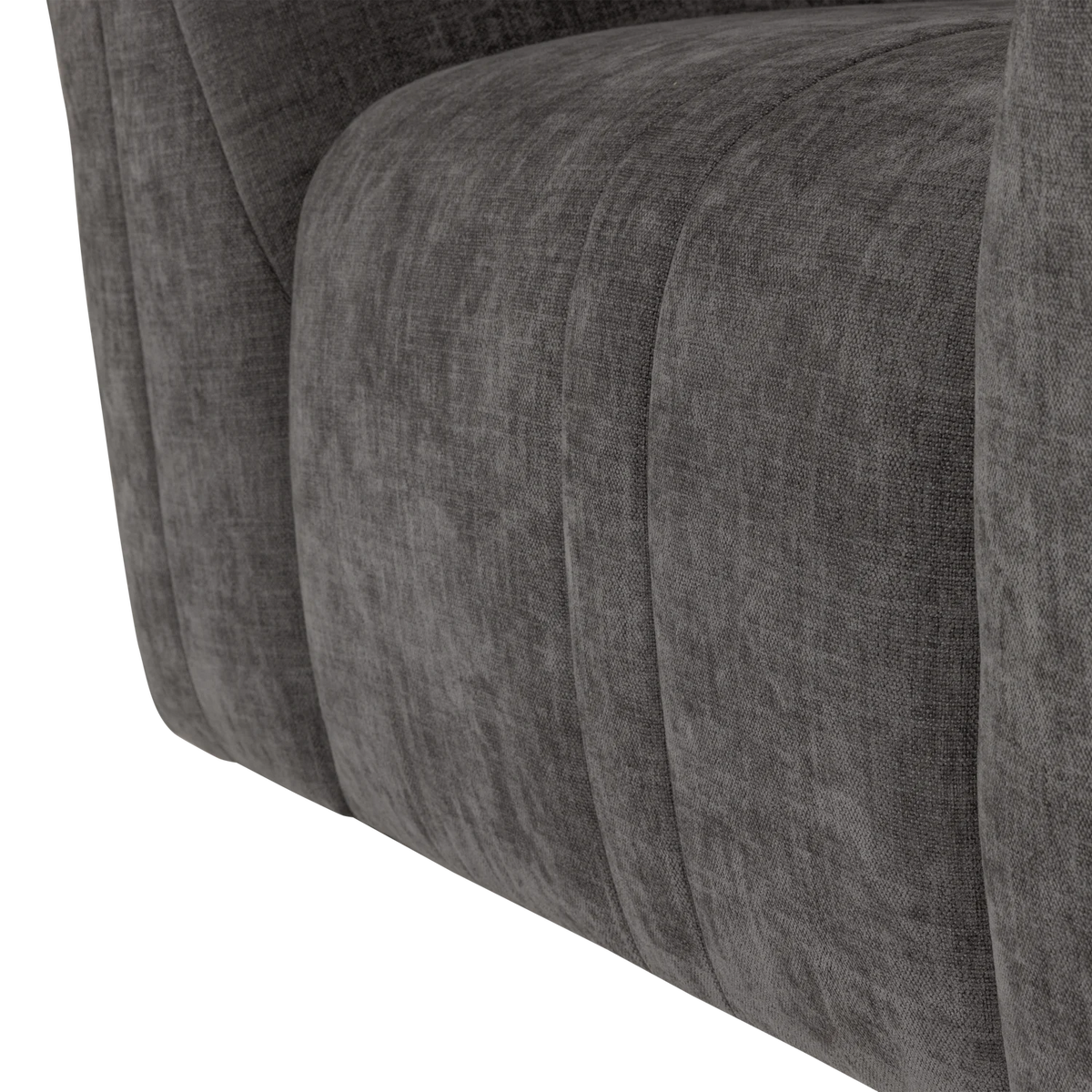 Sessel OMAIRE grauer Chenille