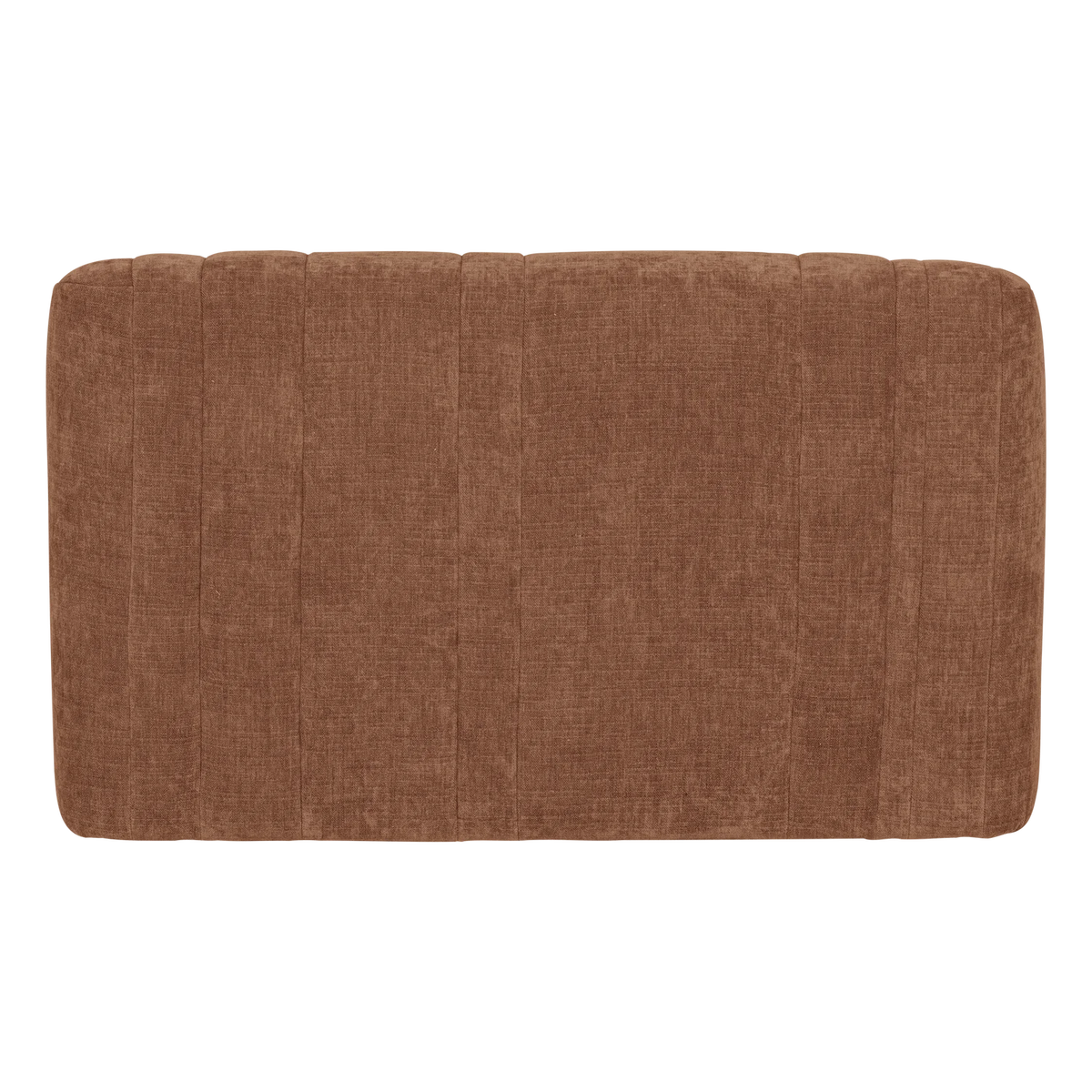 Sessel OMAIRE rostbrauner Chenille