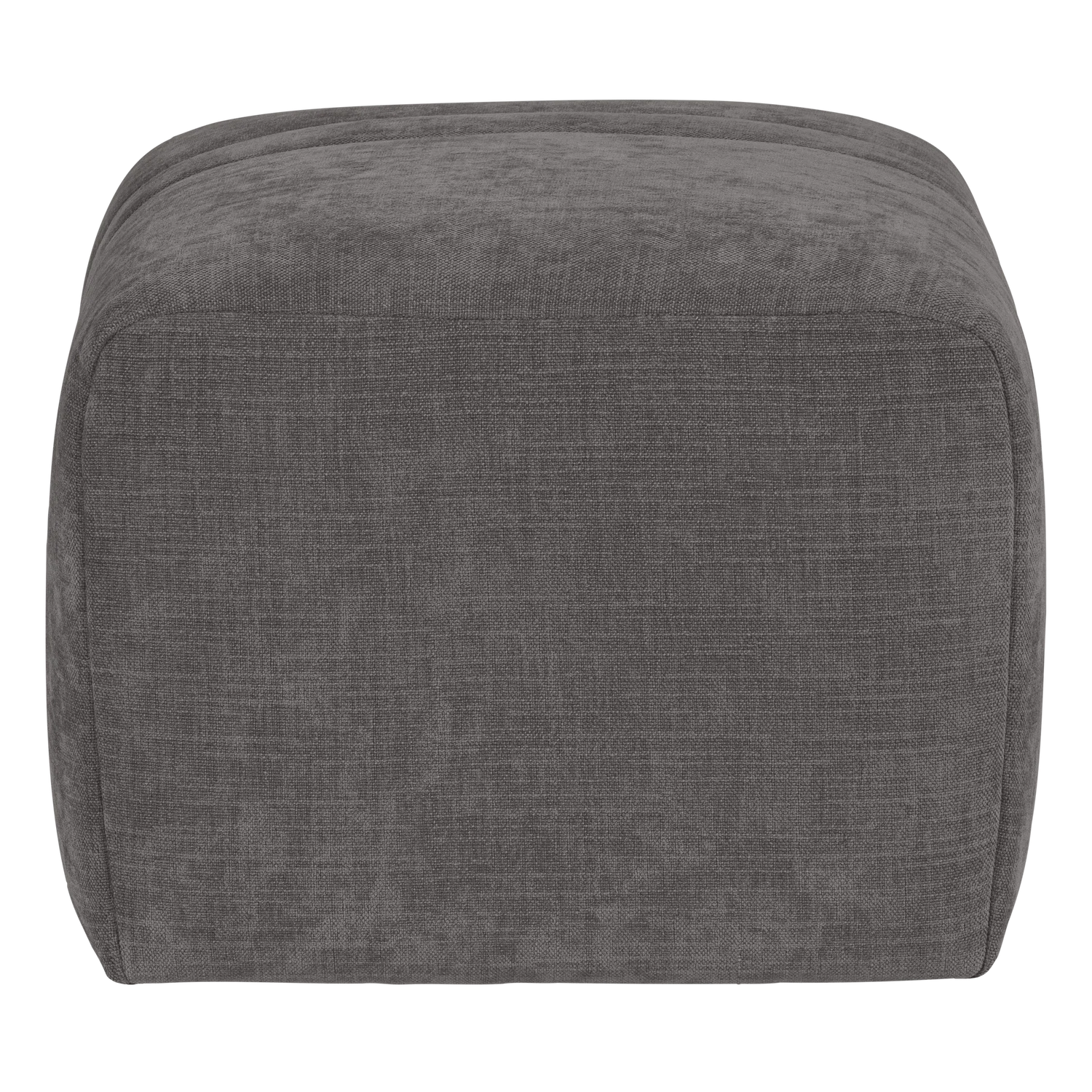 Puff OMAIRE grauer Chenille
