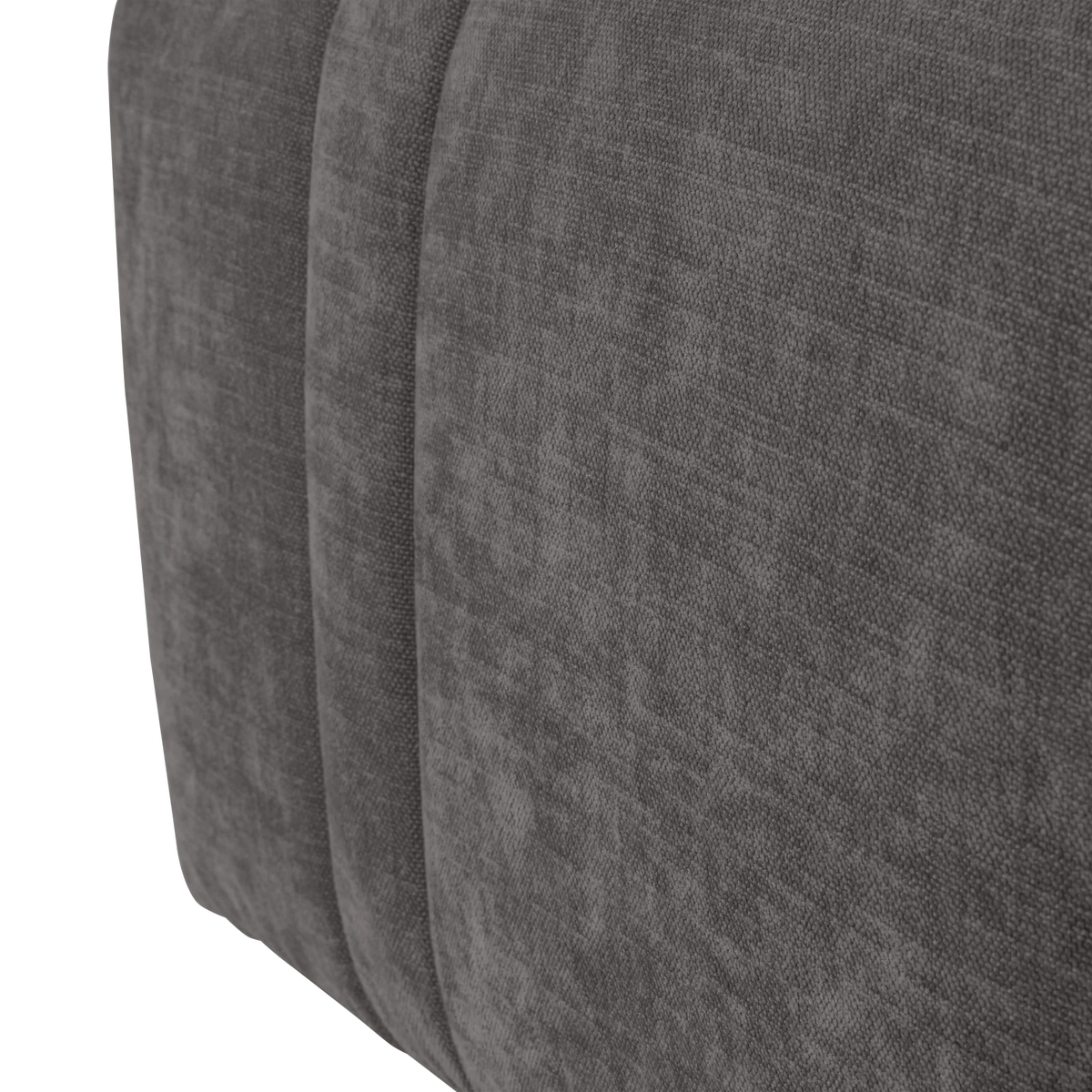 Puff OMAIRE grauer Chenille