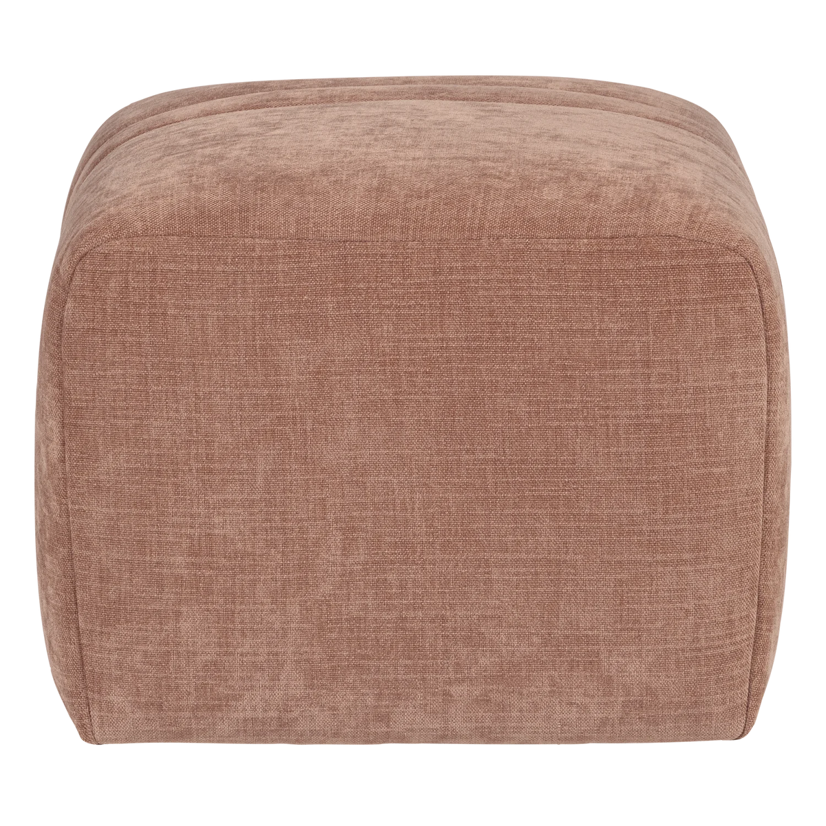 Hocker OMAIRE rosa Chenille