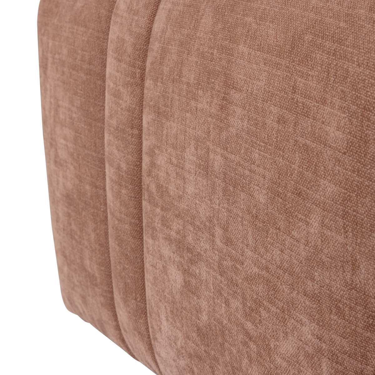 Hocker OMAIRE rosa Chenille