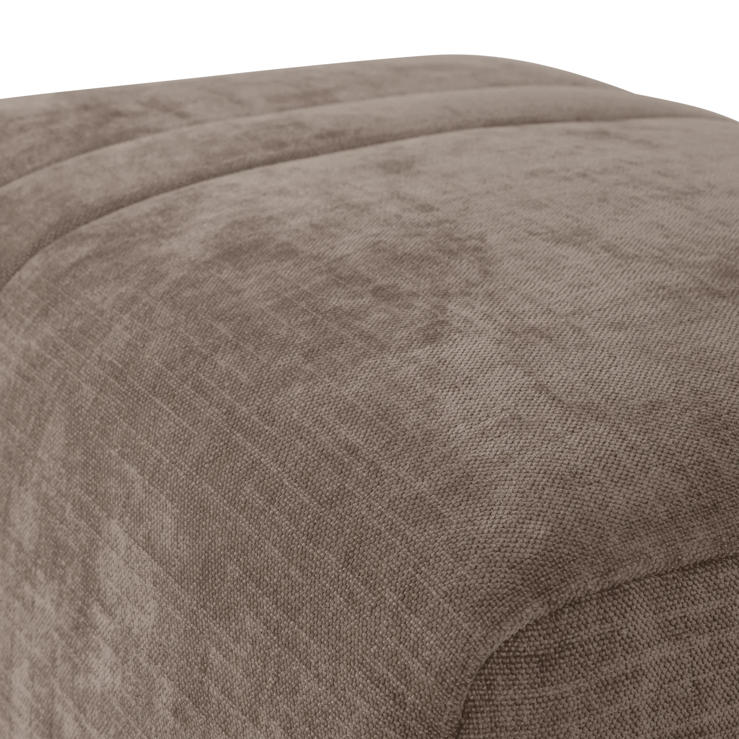 Puff OMAIRE taupe Chenille