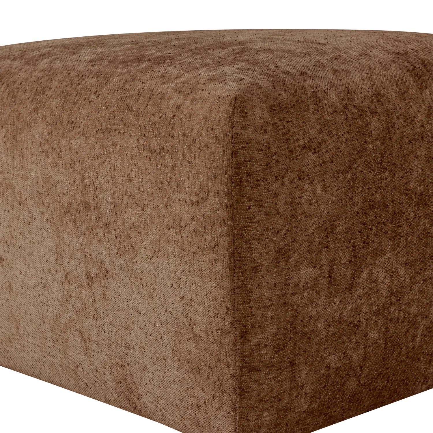 Puf UMINA braunes Chenille
