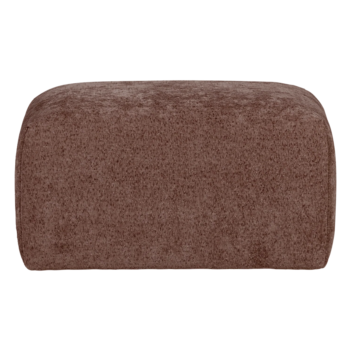 Puff UMINA rosa-braun Chenille