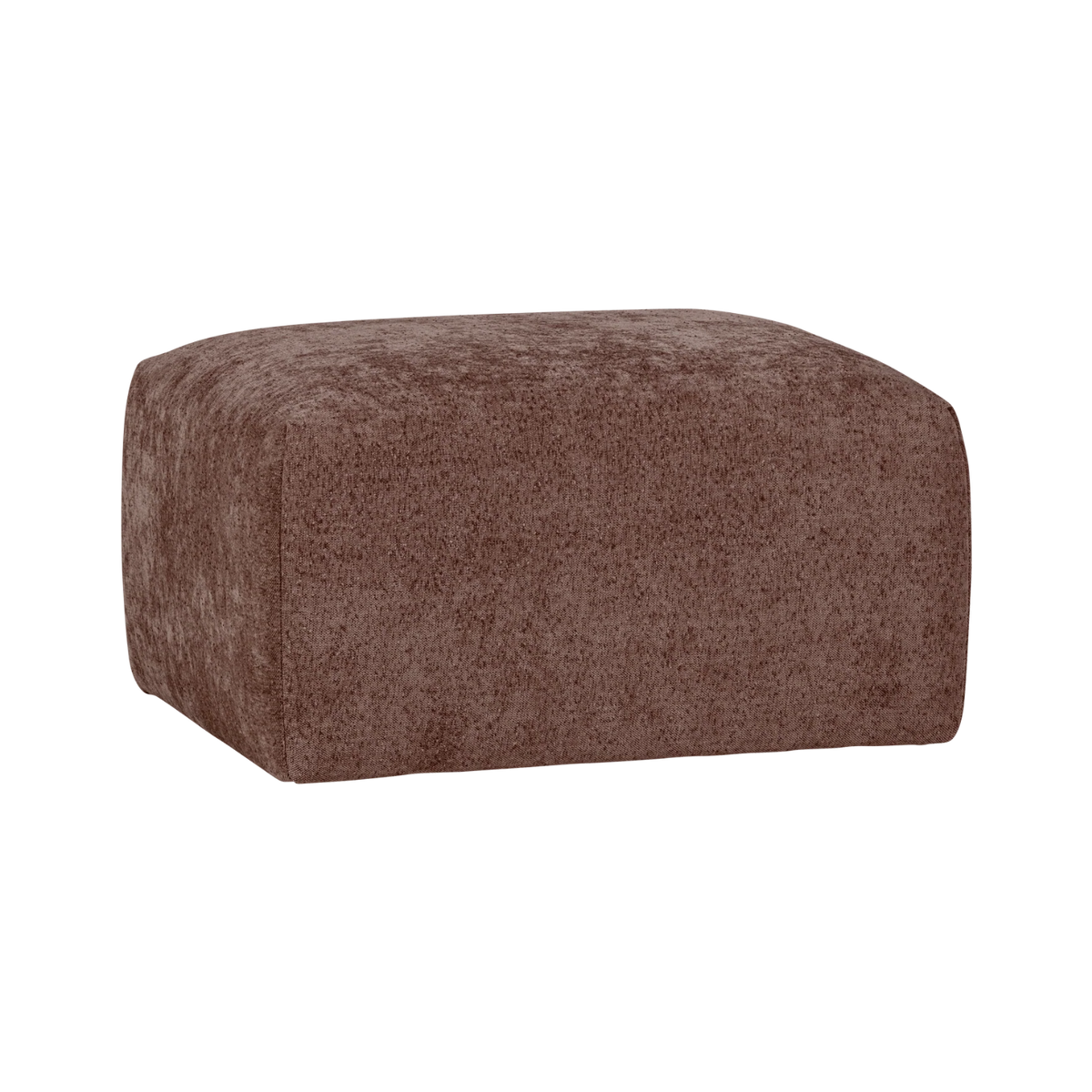 Puff UMINA rosa-braun Chenille