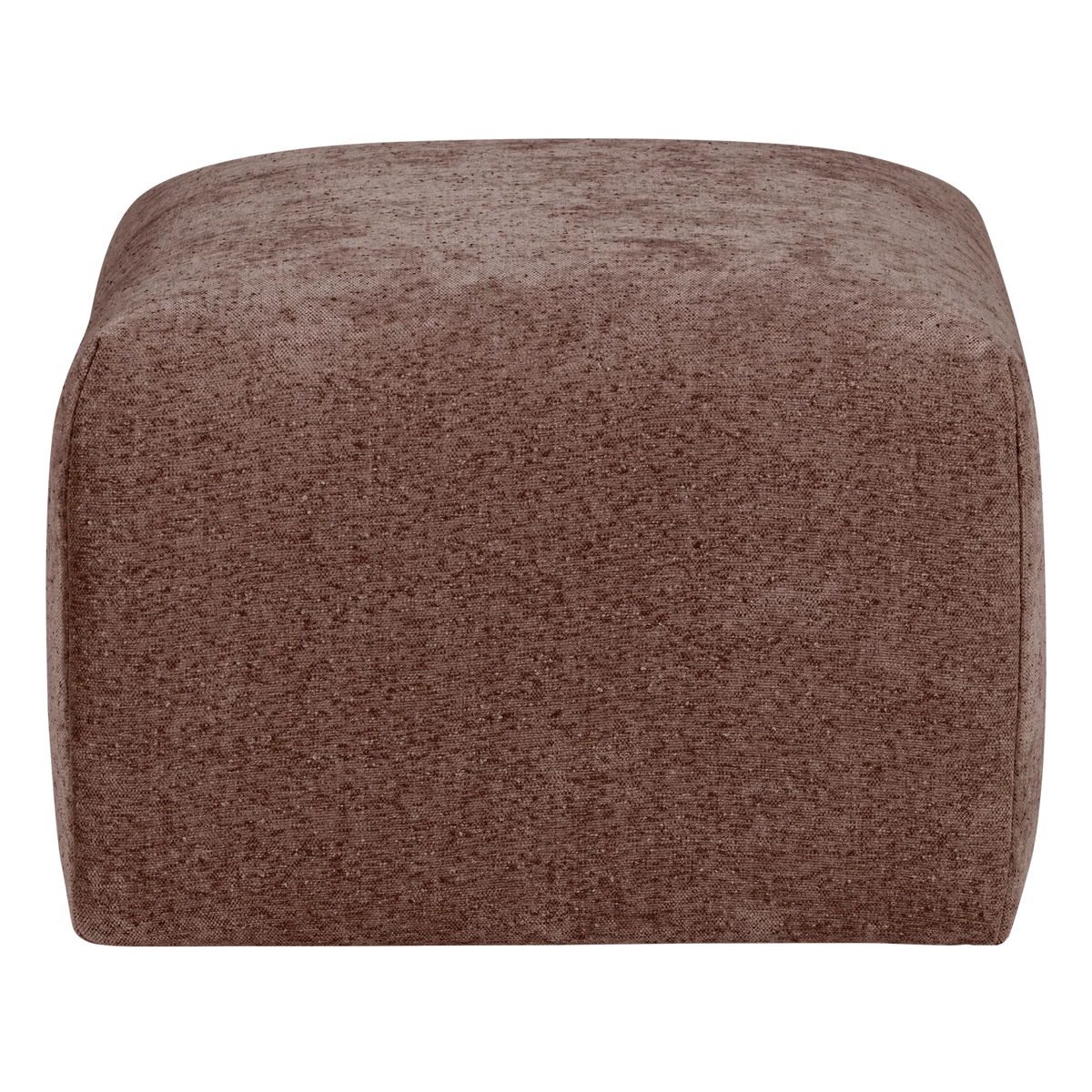Puff UMINA rosa-braun Chenille