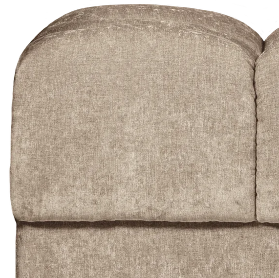 Puf ZWEITE DATUM beżowy