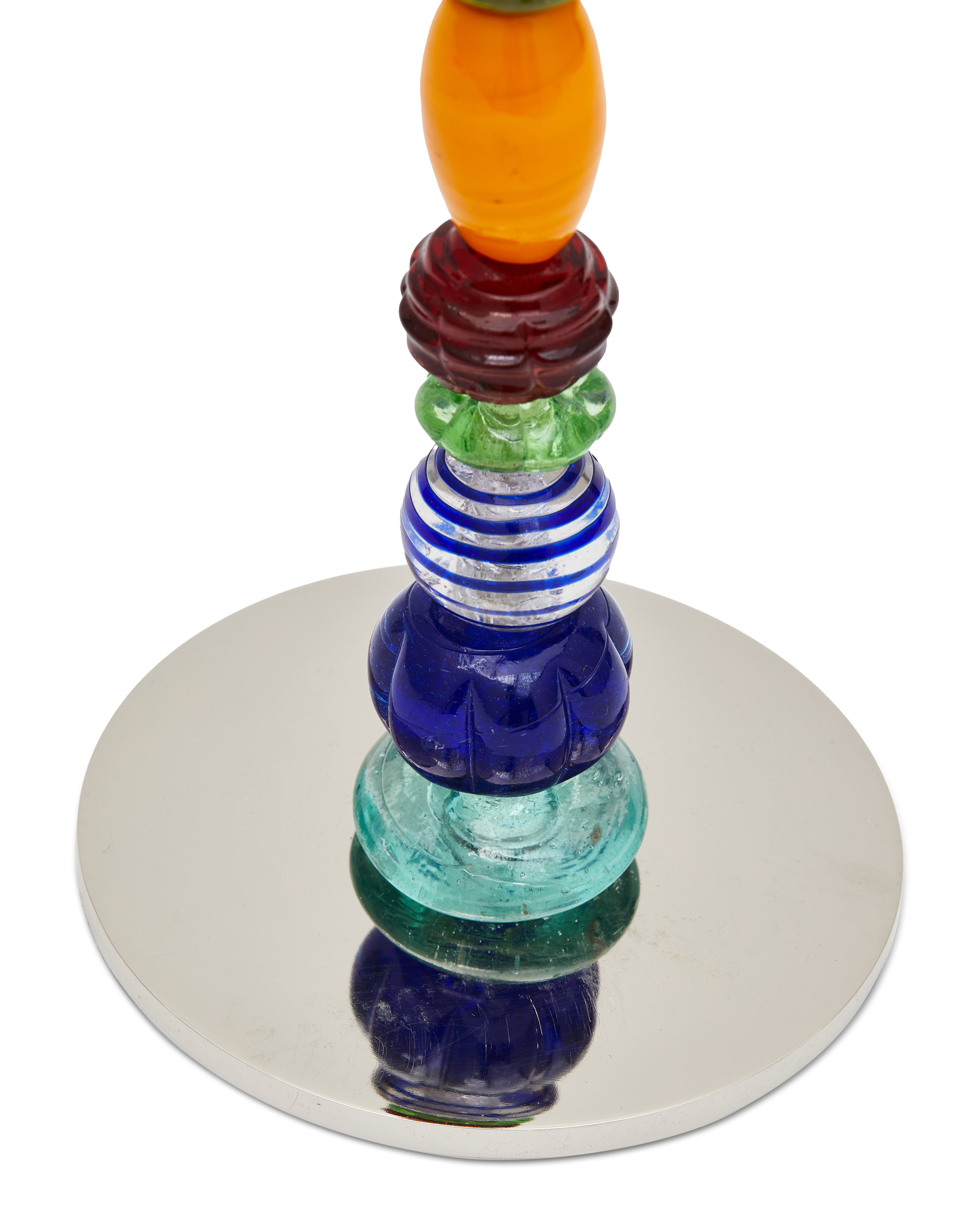 Einzelner Kerzenhalter BEADS bunt