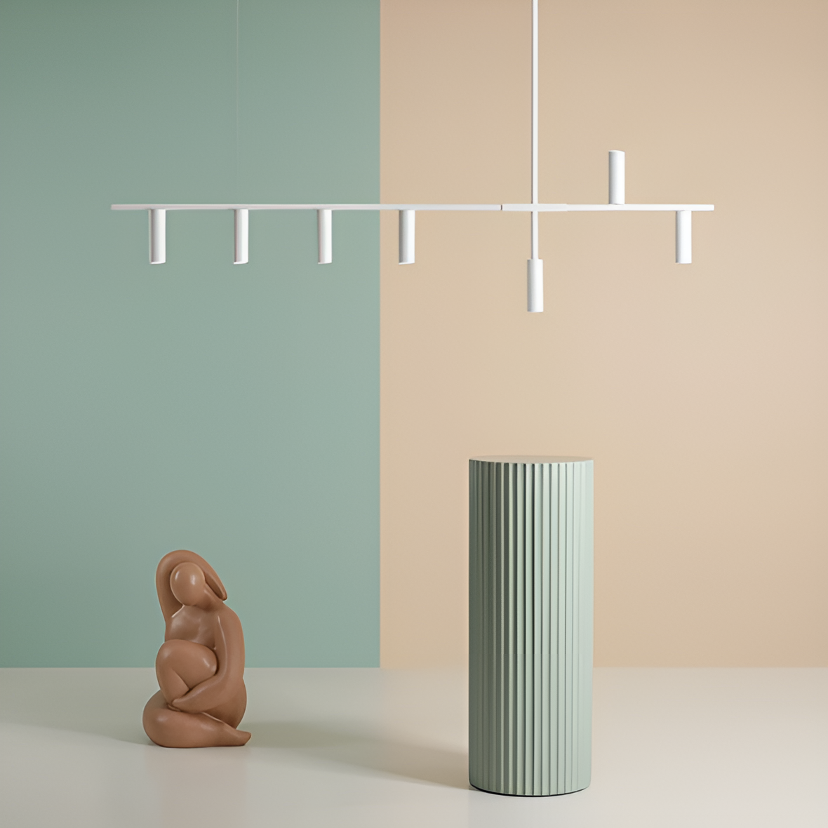 TREVO Hängelampe weiß