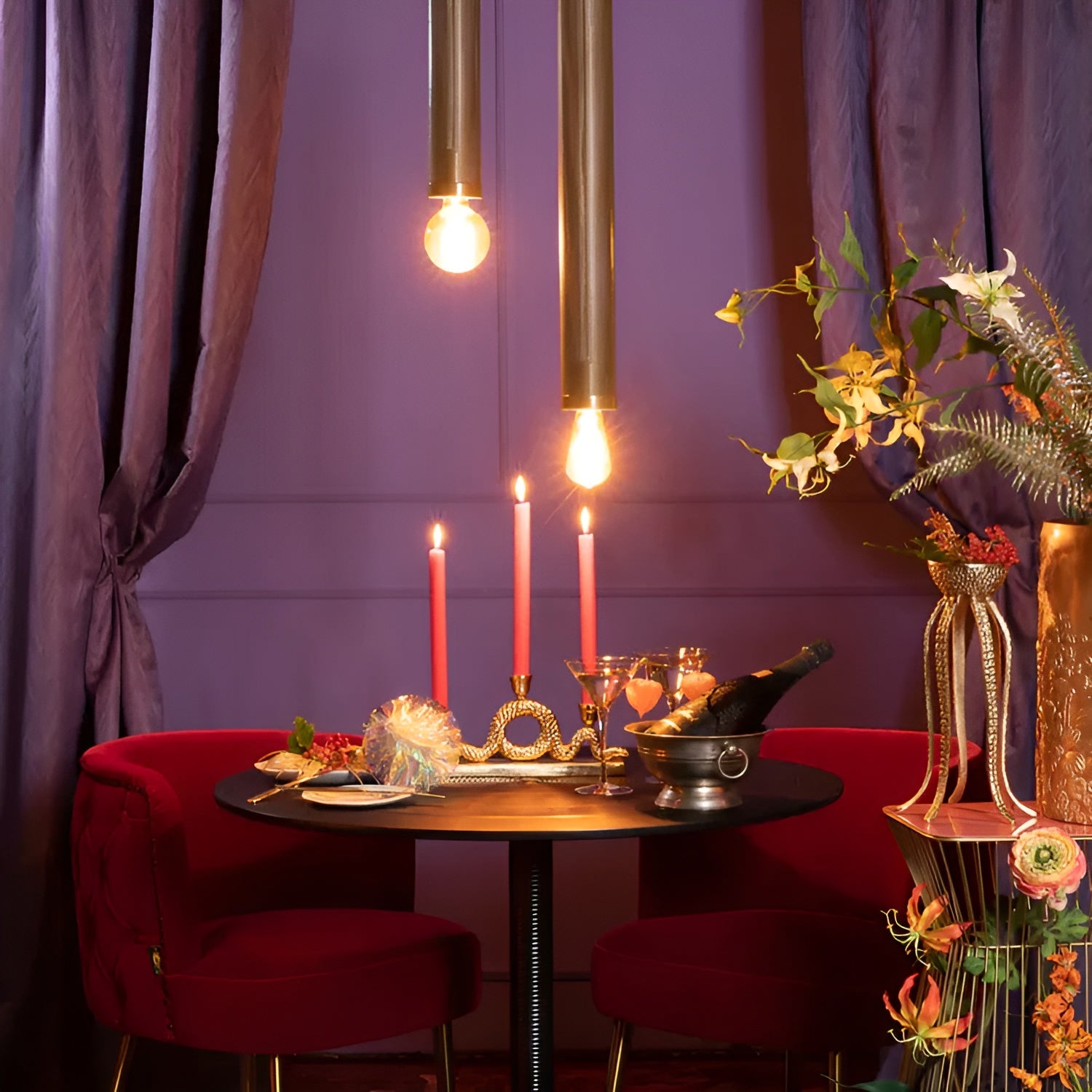 Pendelleuchte SWEET MESH schwarz